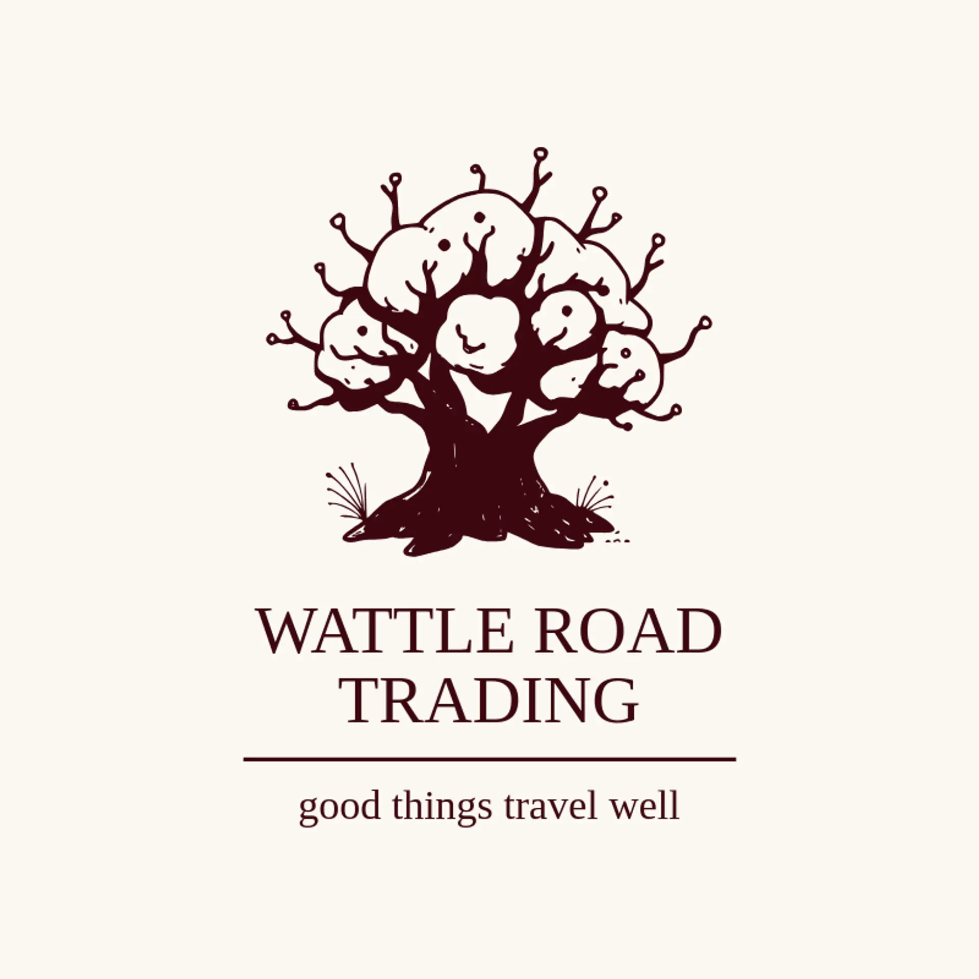 Wattle Road Trading logo for outback