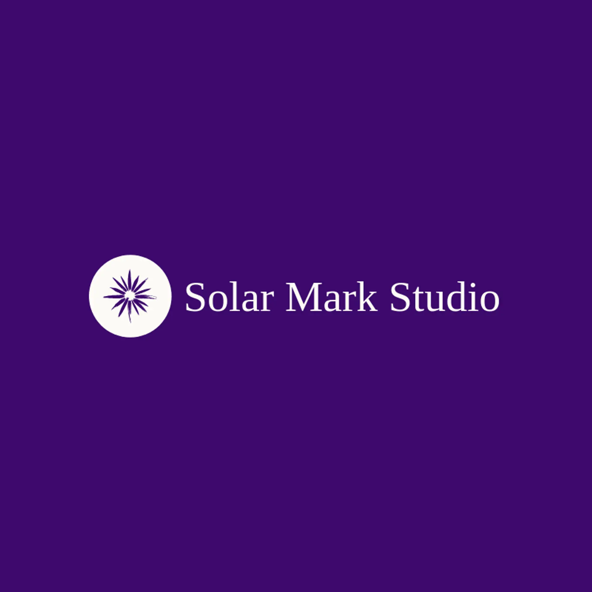Solar Mark Studio logo for flare