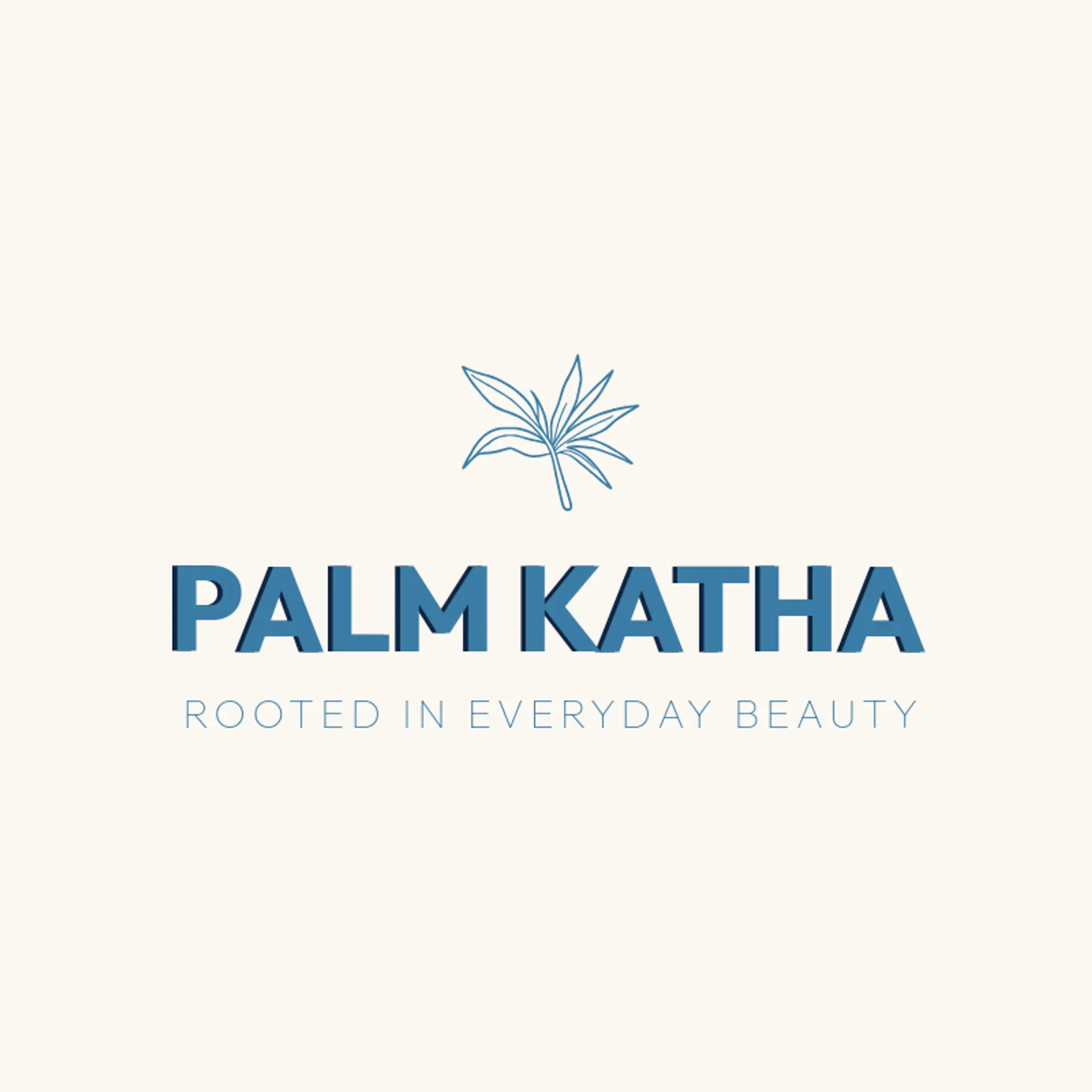 Palm Katha logo for bengali