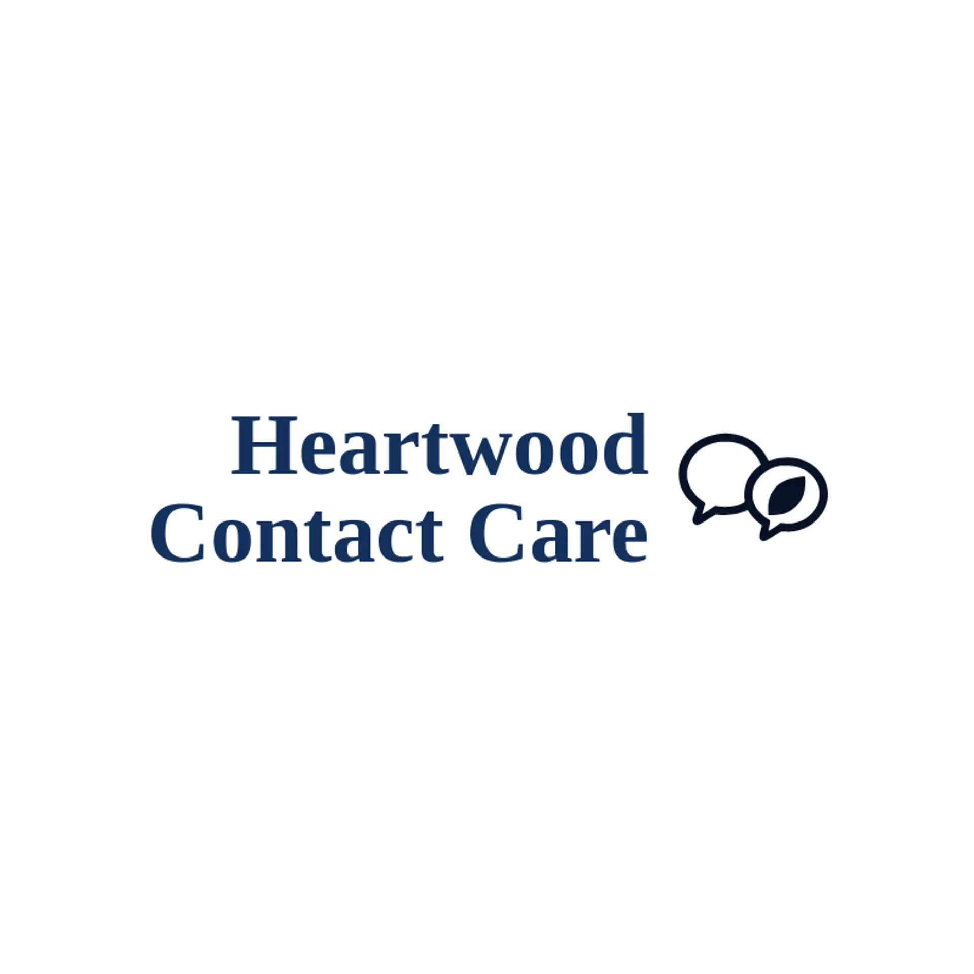 Heartwood Contact Care logo for contact