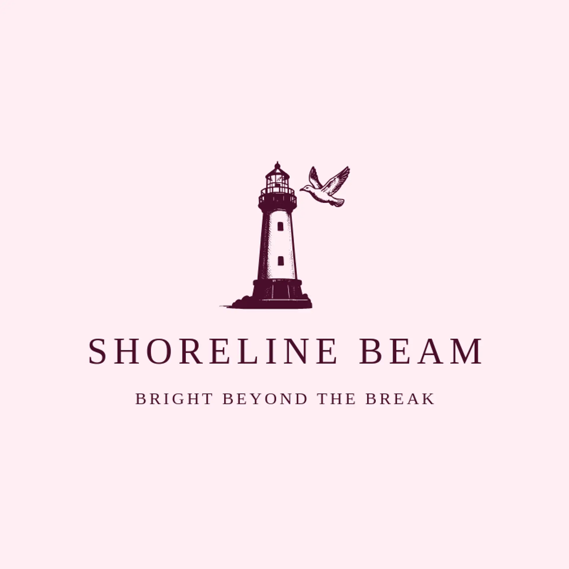 Shoreline Beam logo for lighthouse
