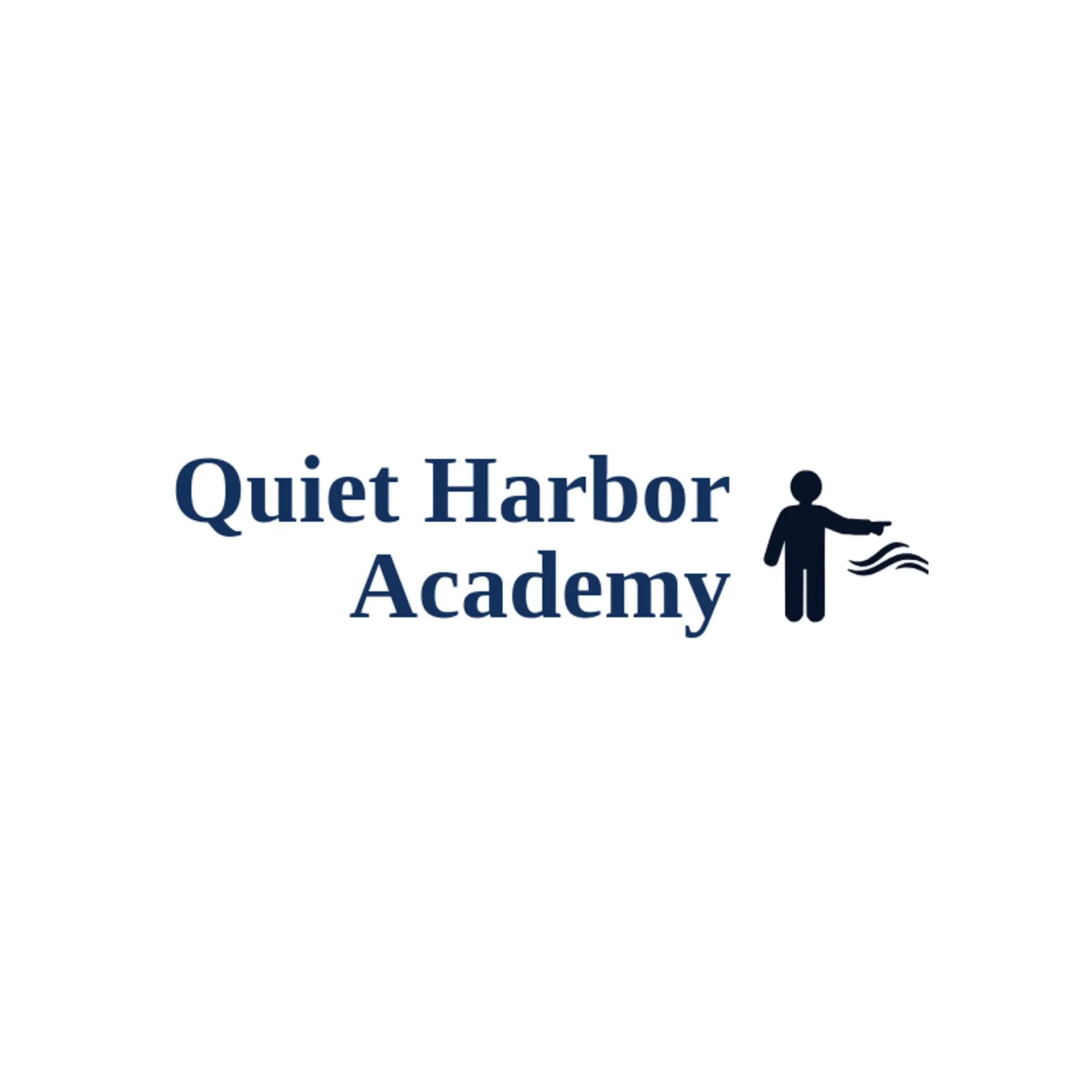 Quiet Harbor Academy logo for teaching
