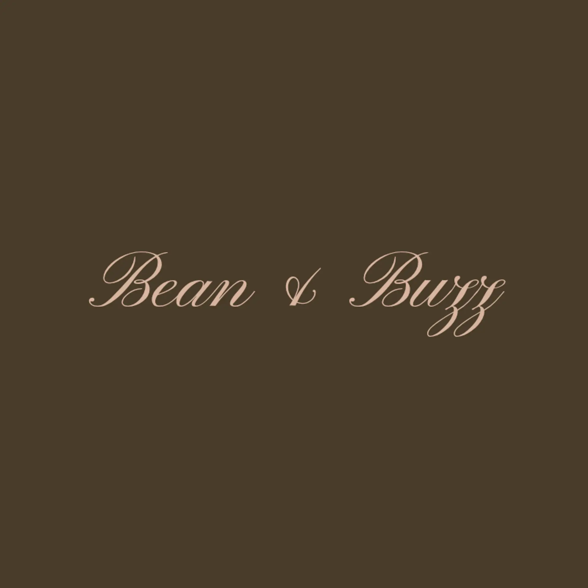 Bean & Buzz logo for cafe
