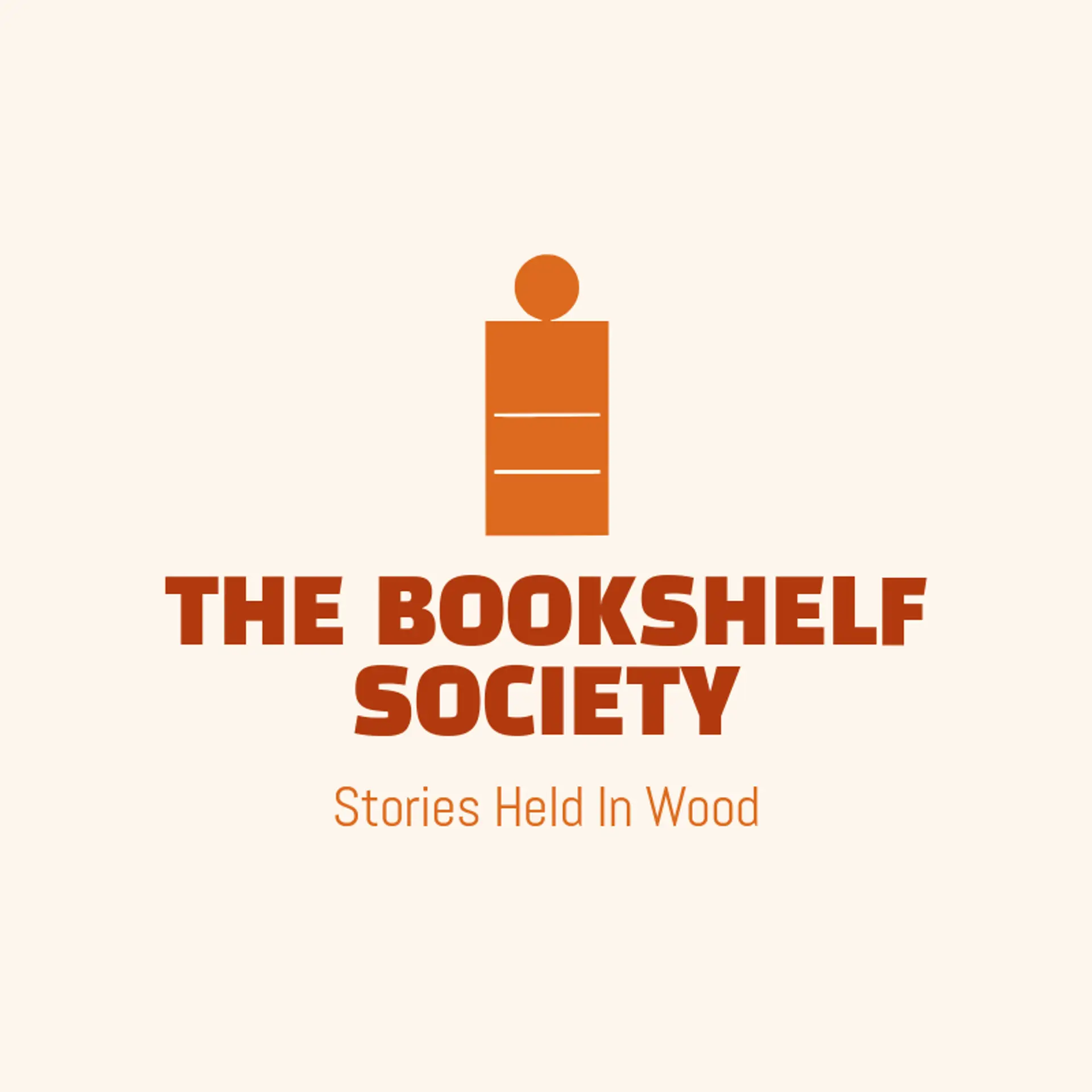 The Bookshelf Society logo for furniture