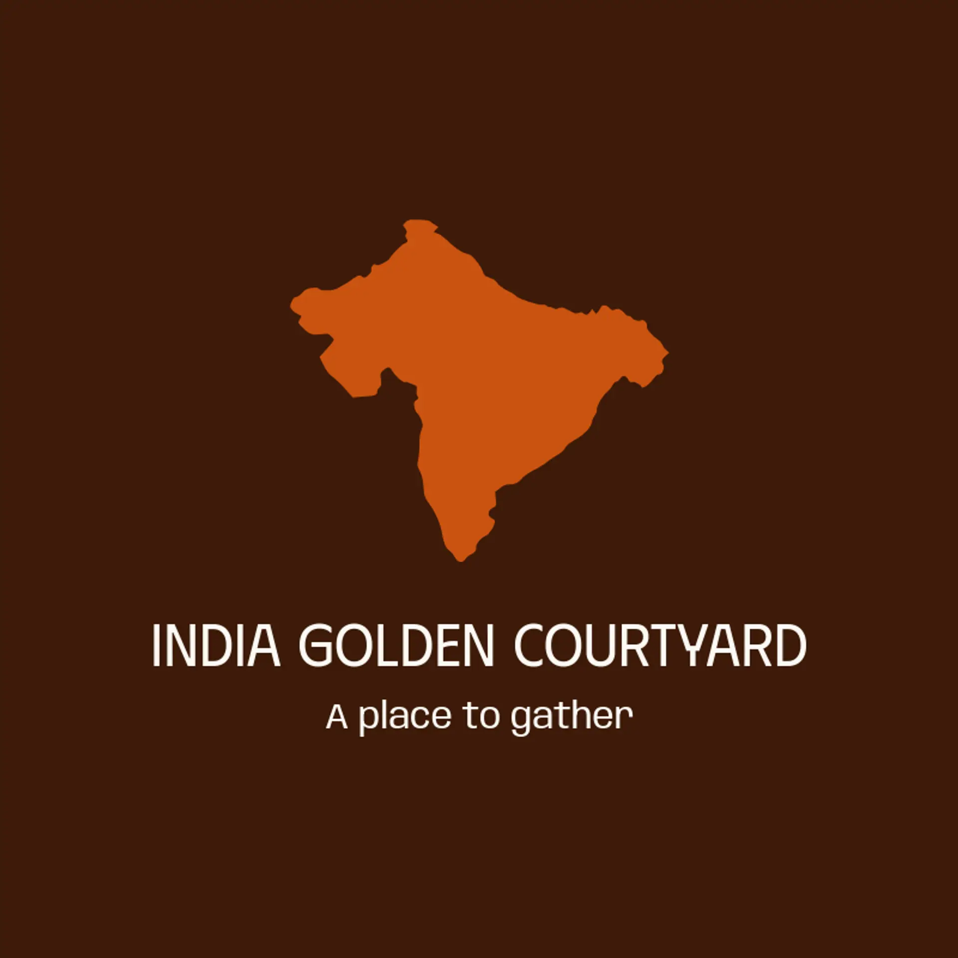 India Golden Courtyard logo for india