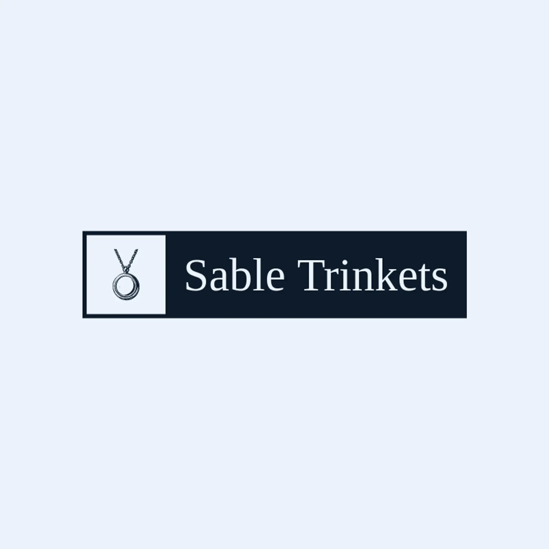 Sable Trinkets logo for necklace
