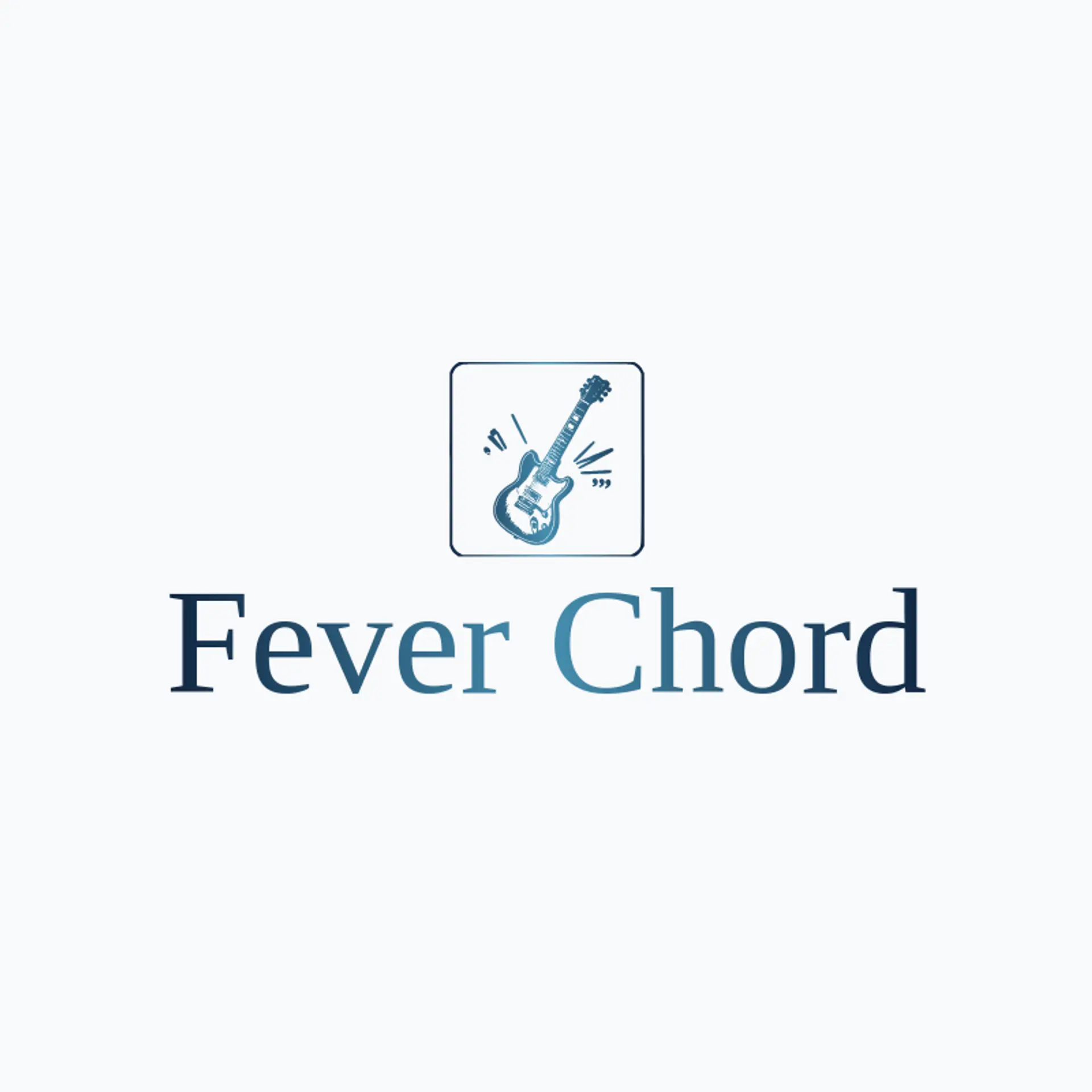 Fever Chord logo for rock and roll