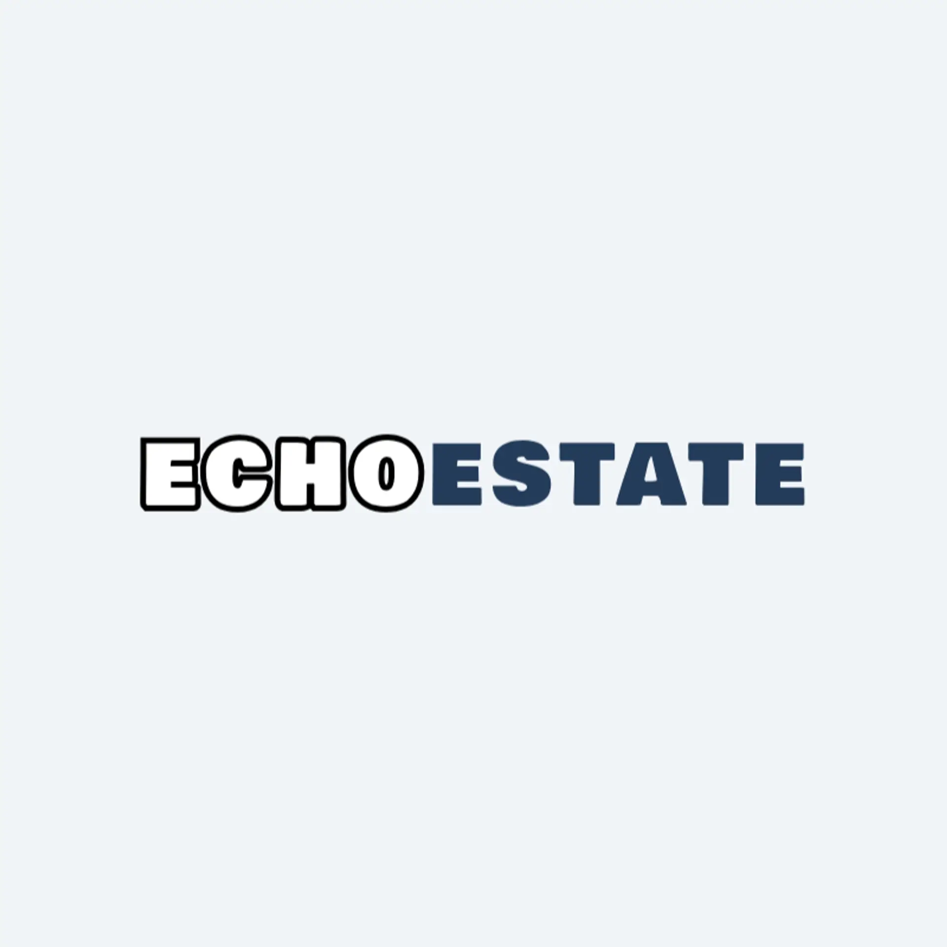 Echo Estate logo for cool music