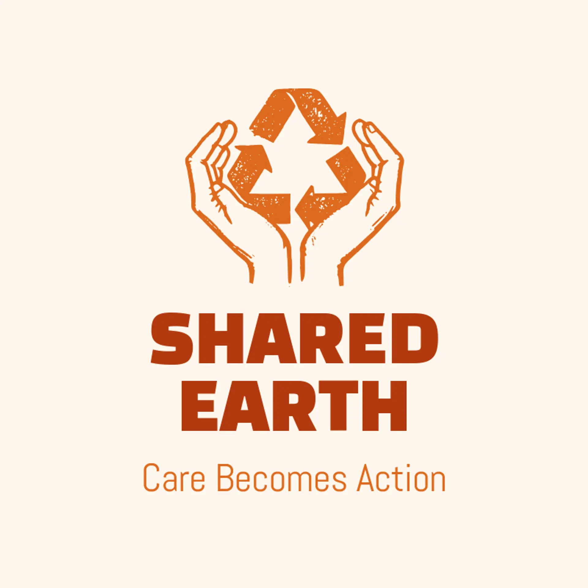 Shared Earth logo for recycling