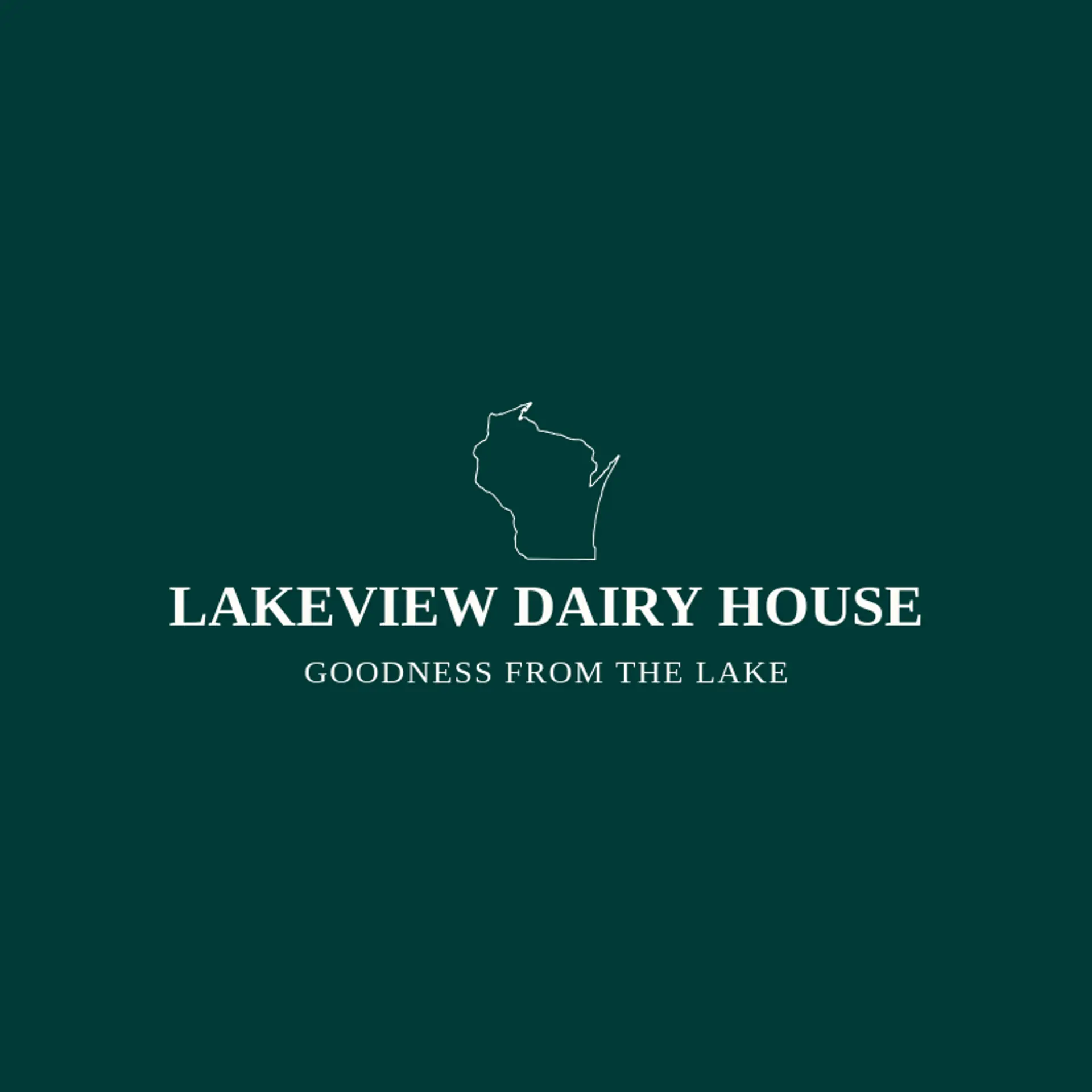 Lakeview Dairy House logo for wisconsin