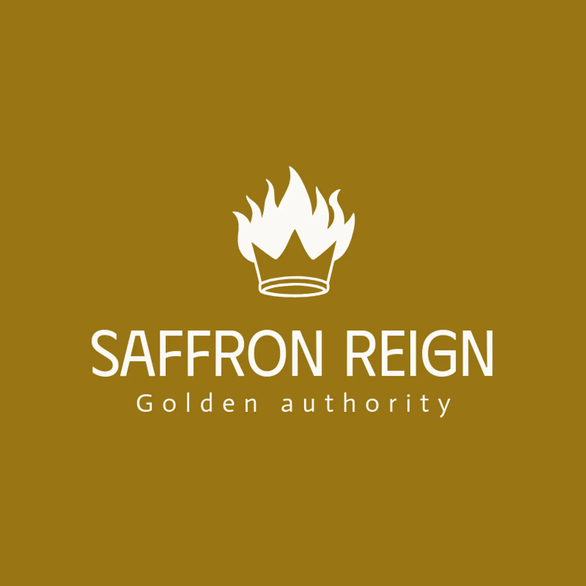 Saffron Reign logo for king