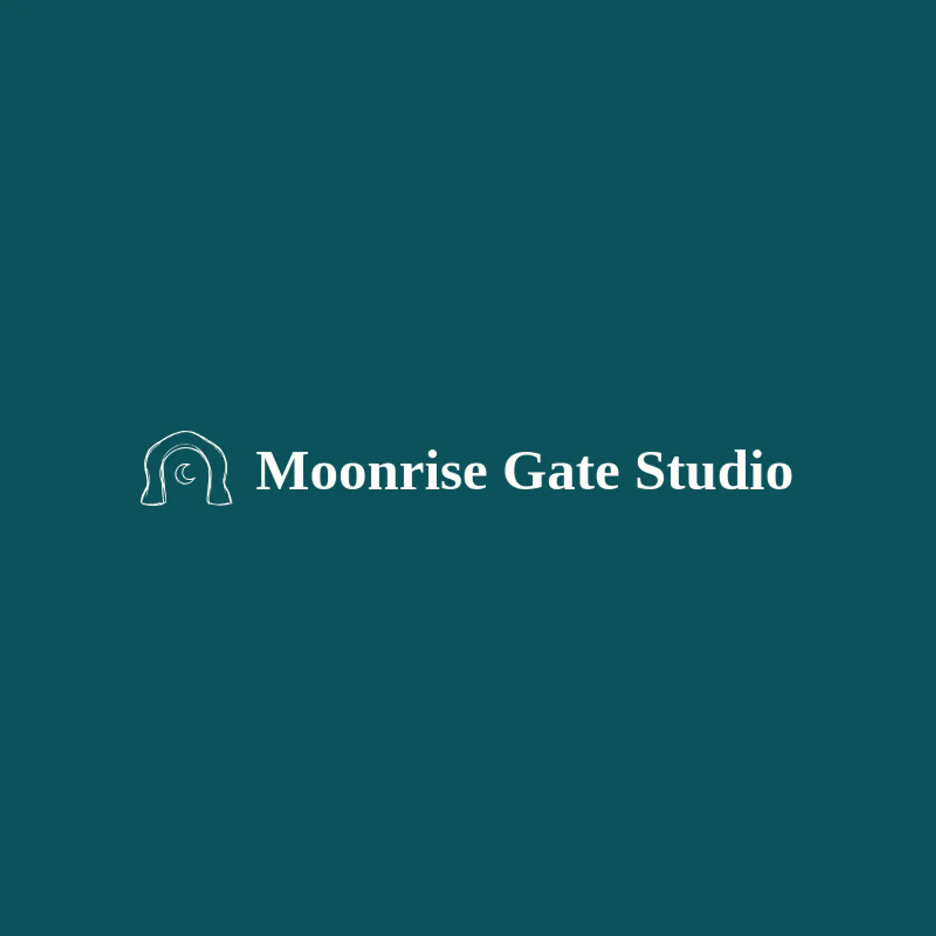 Moonrise Gate Studio logo for gate