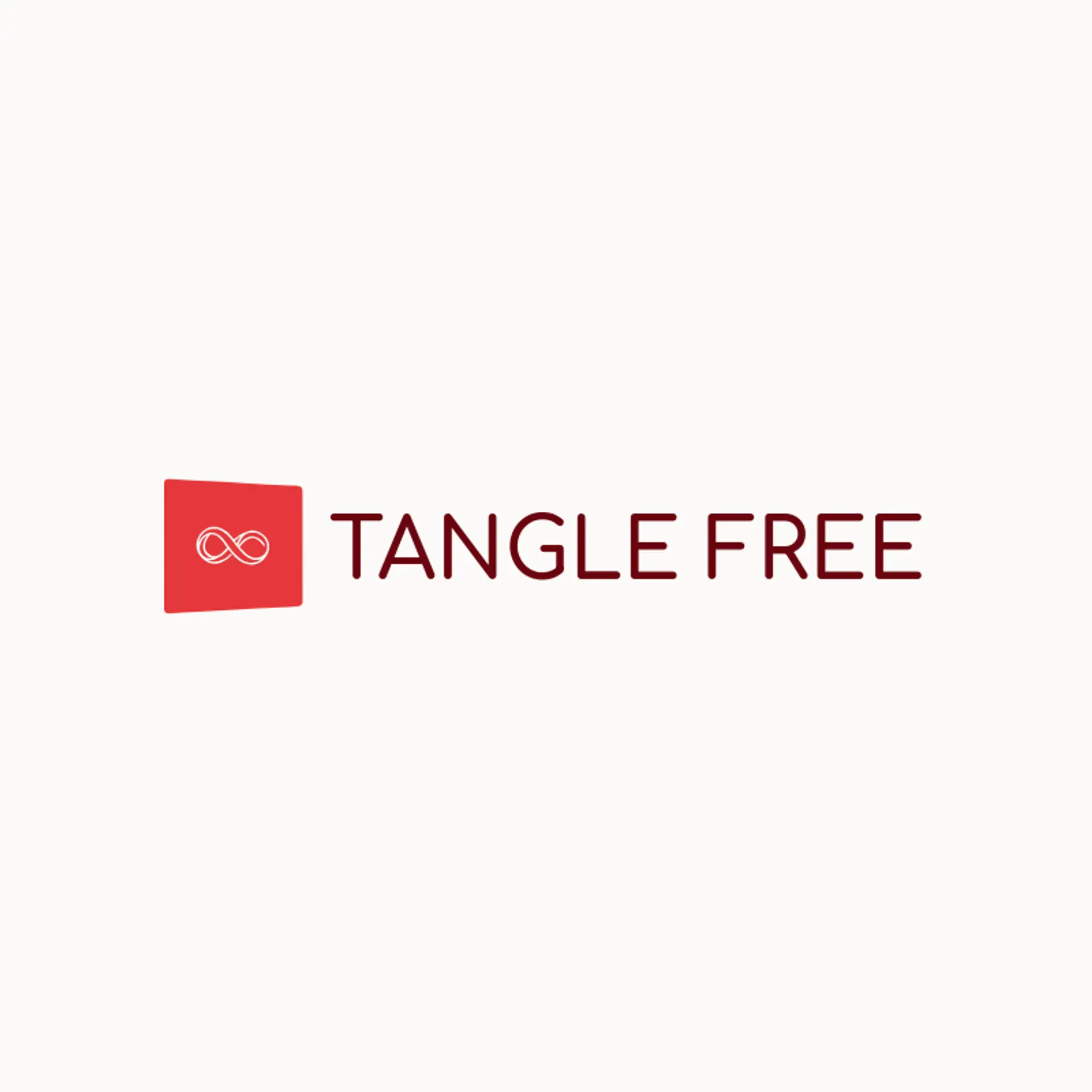 Tangle Free logo for infinity