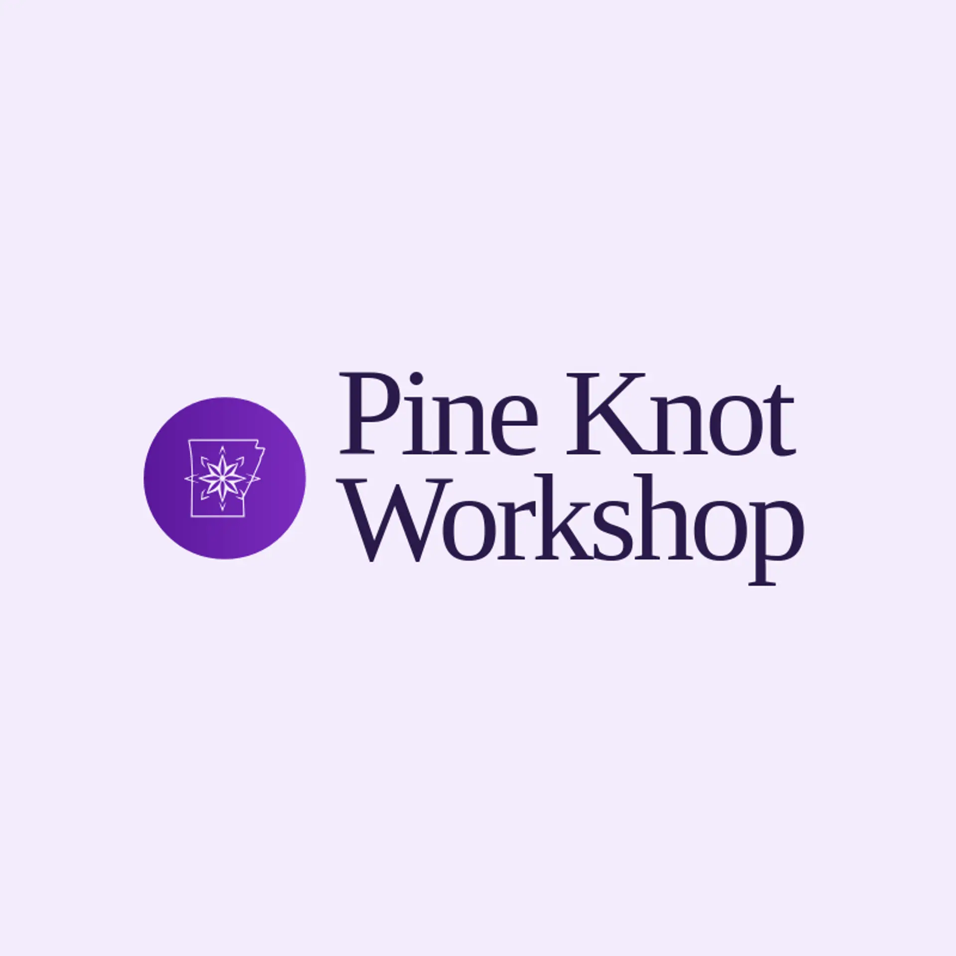 Pine Knot Workshop logo for arkansas