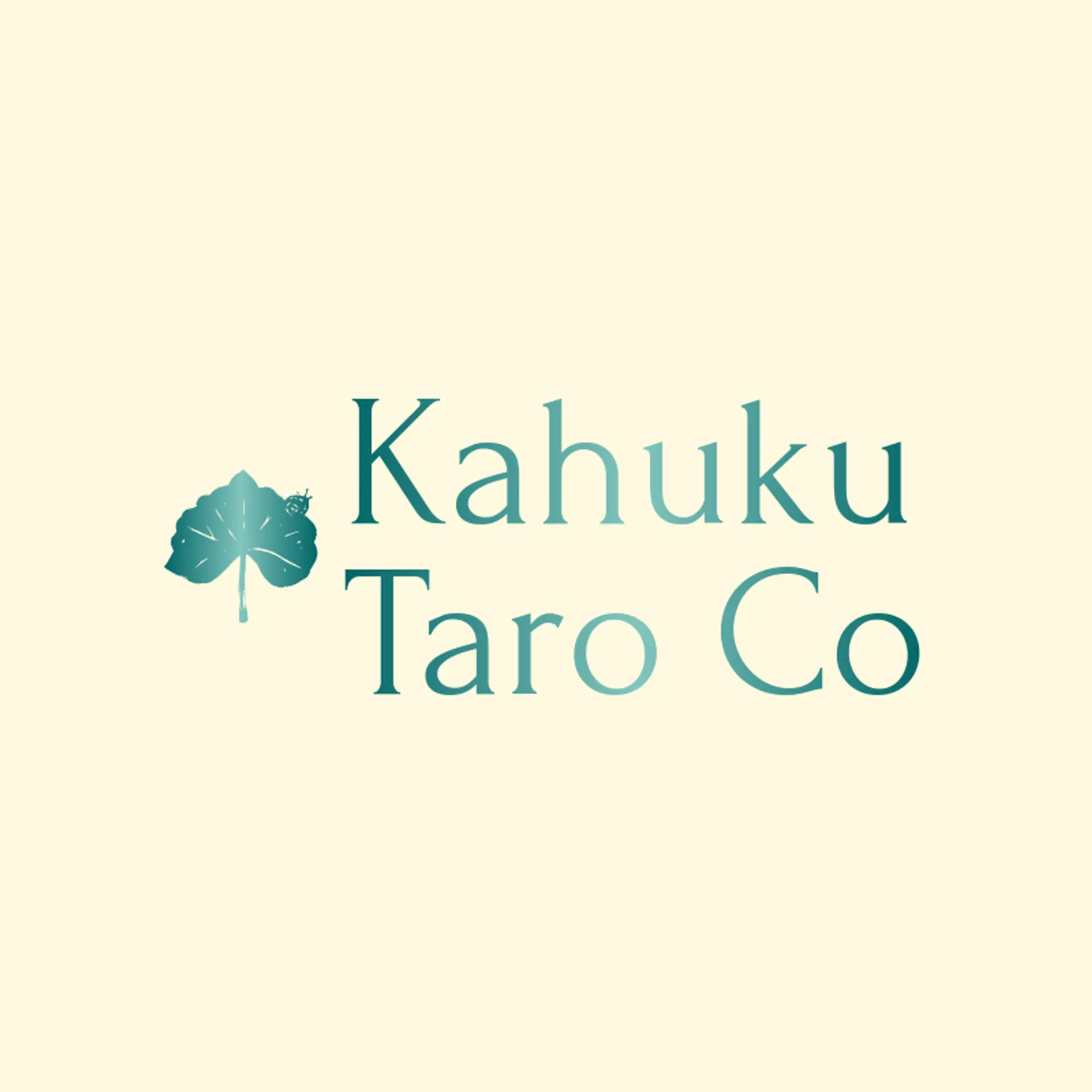 Kahuku Taro Co logo for hawaii