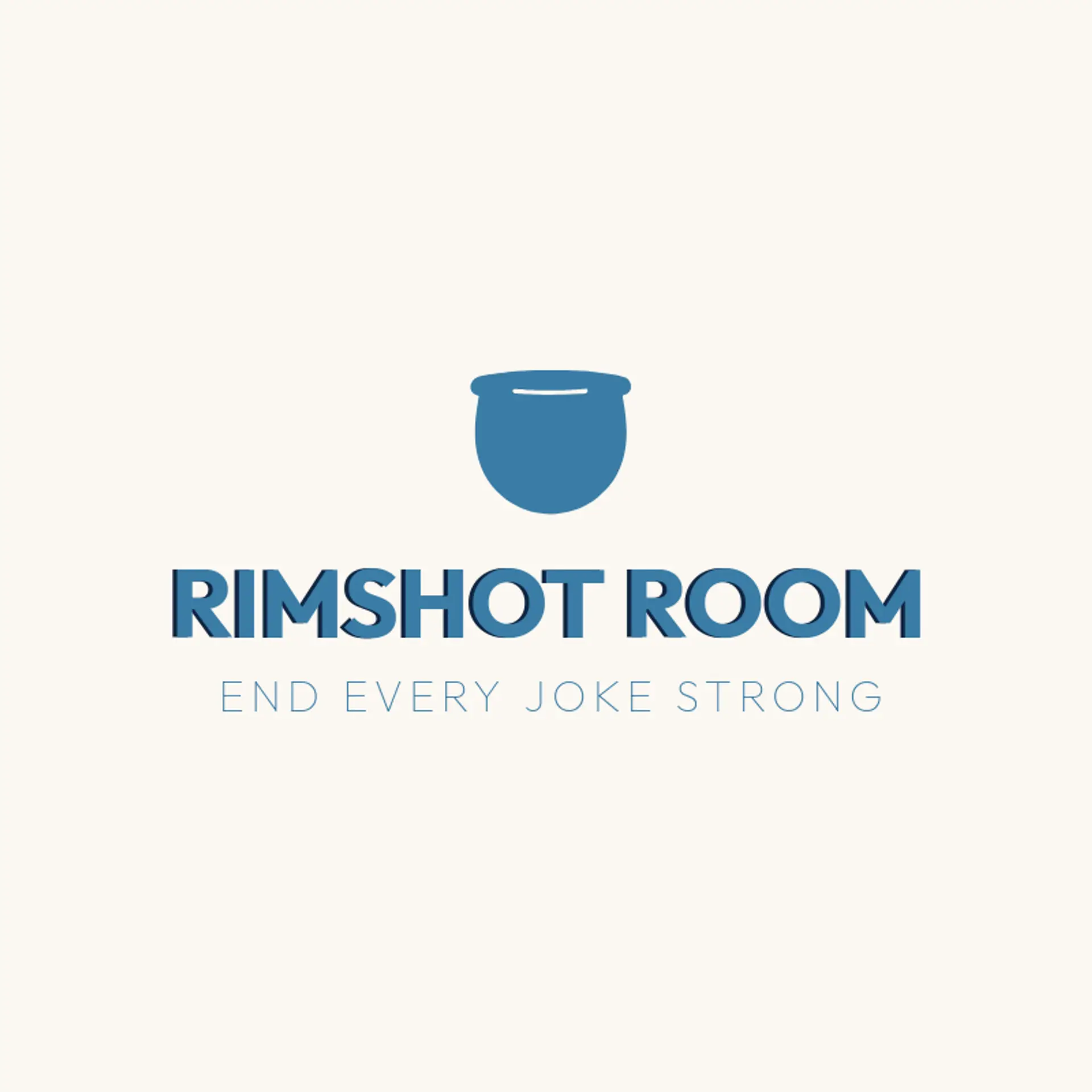 Rimshot Room logo for comedy