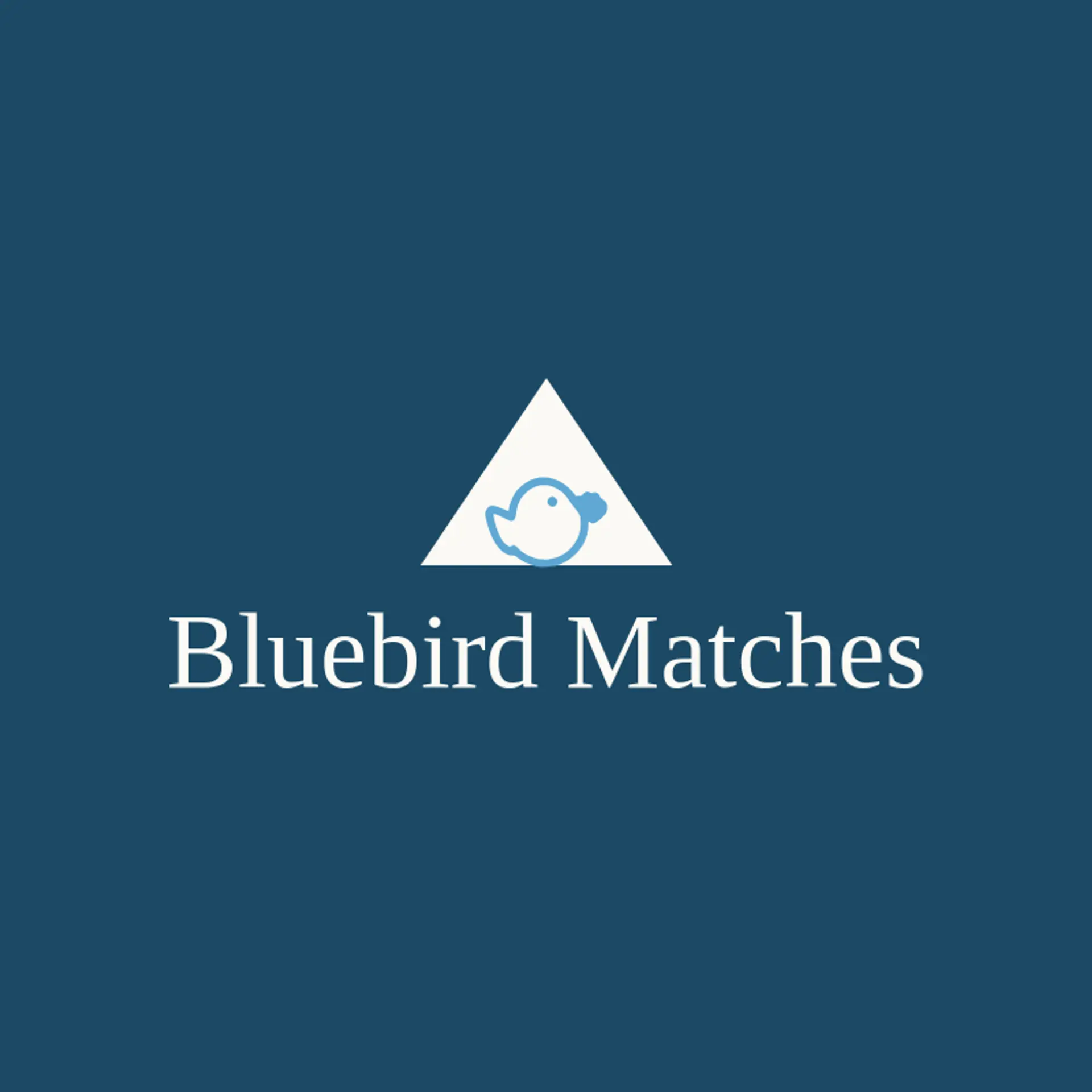 Bluebird Matches logo for dating app
