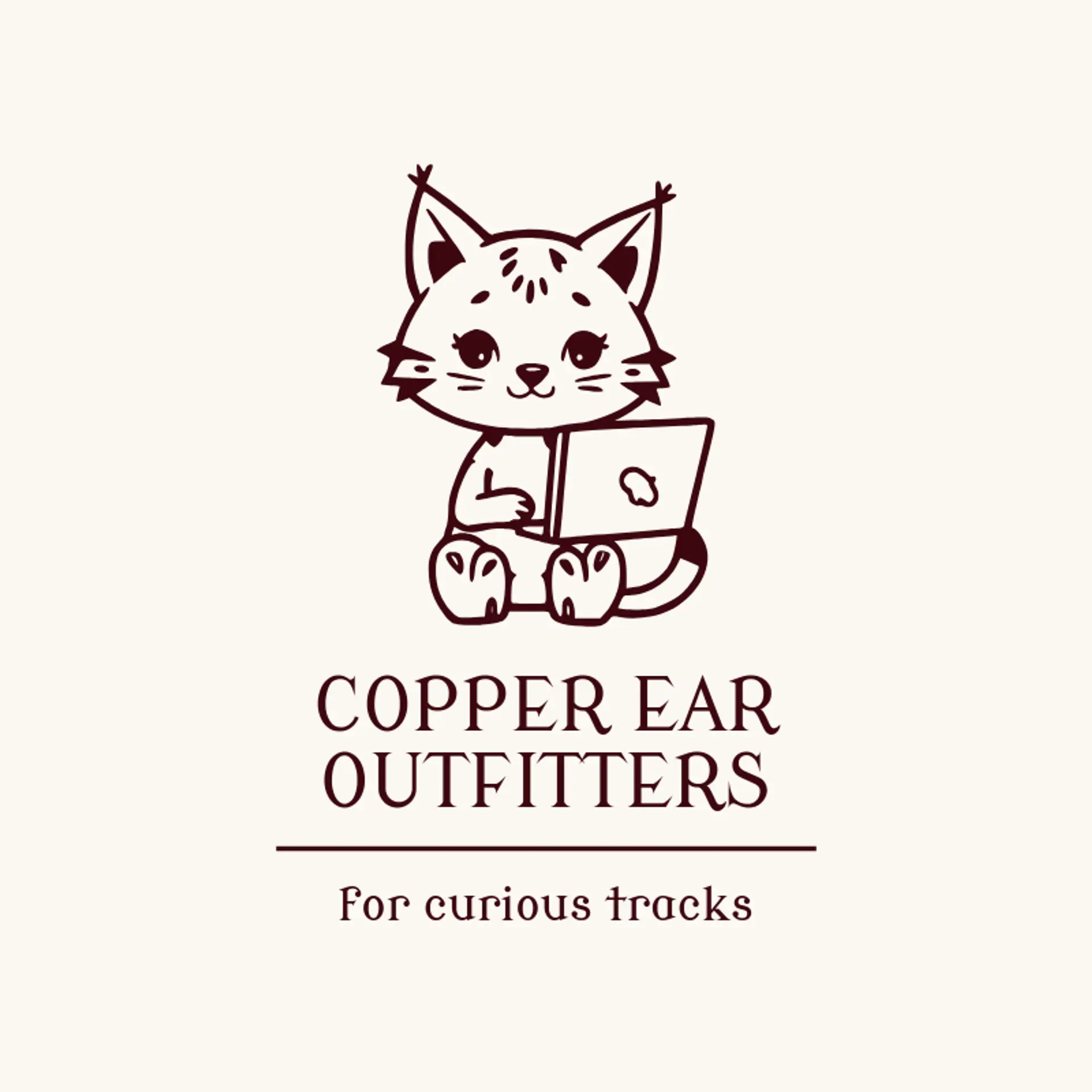 Copper Ear Outfitters logo for lynx