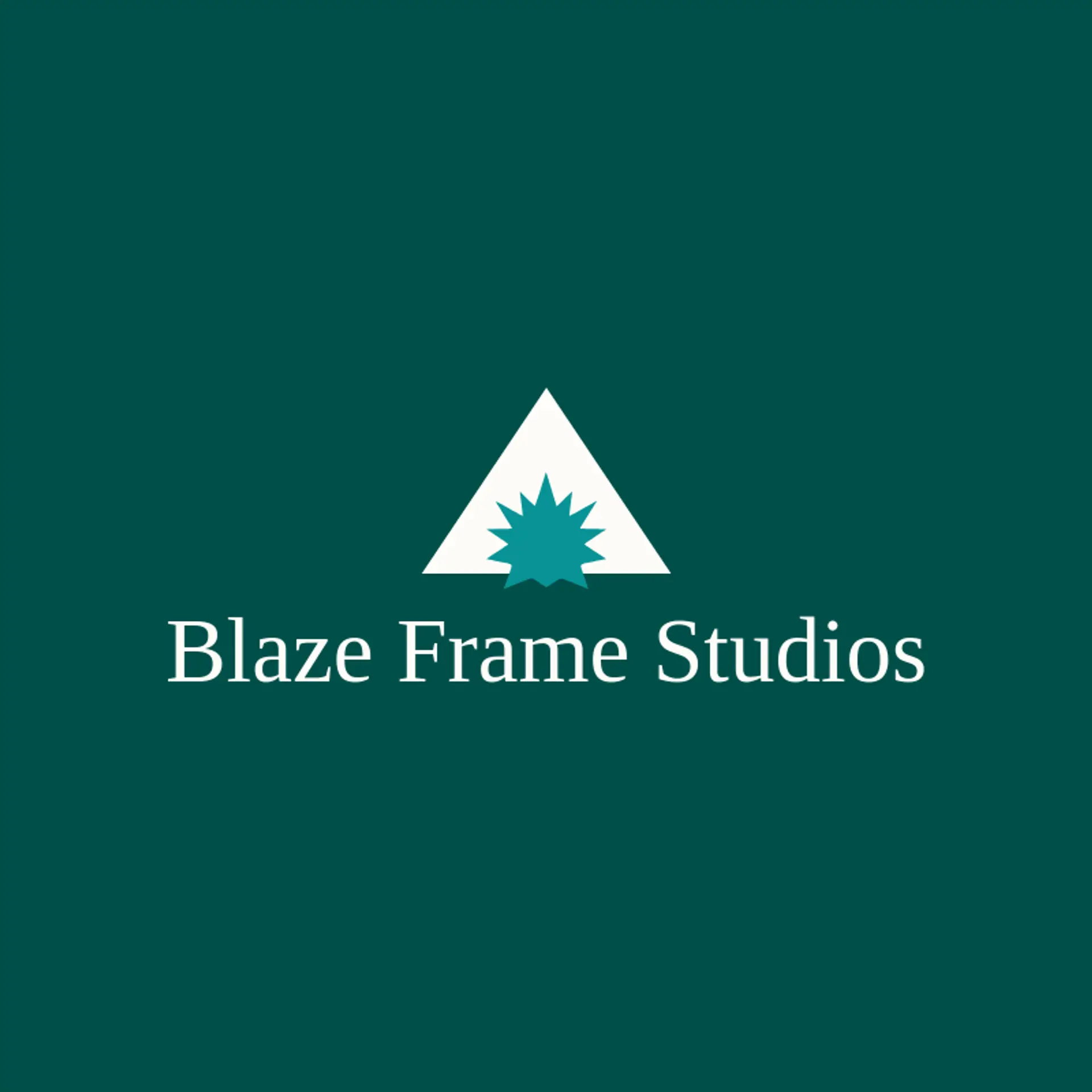 Blaze Frame Studios logo for explosion
