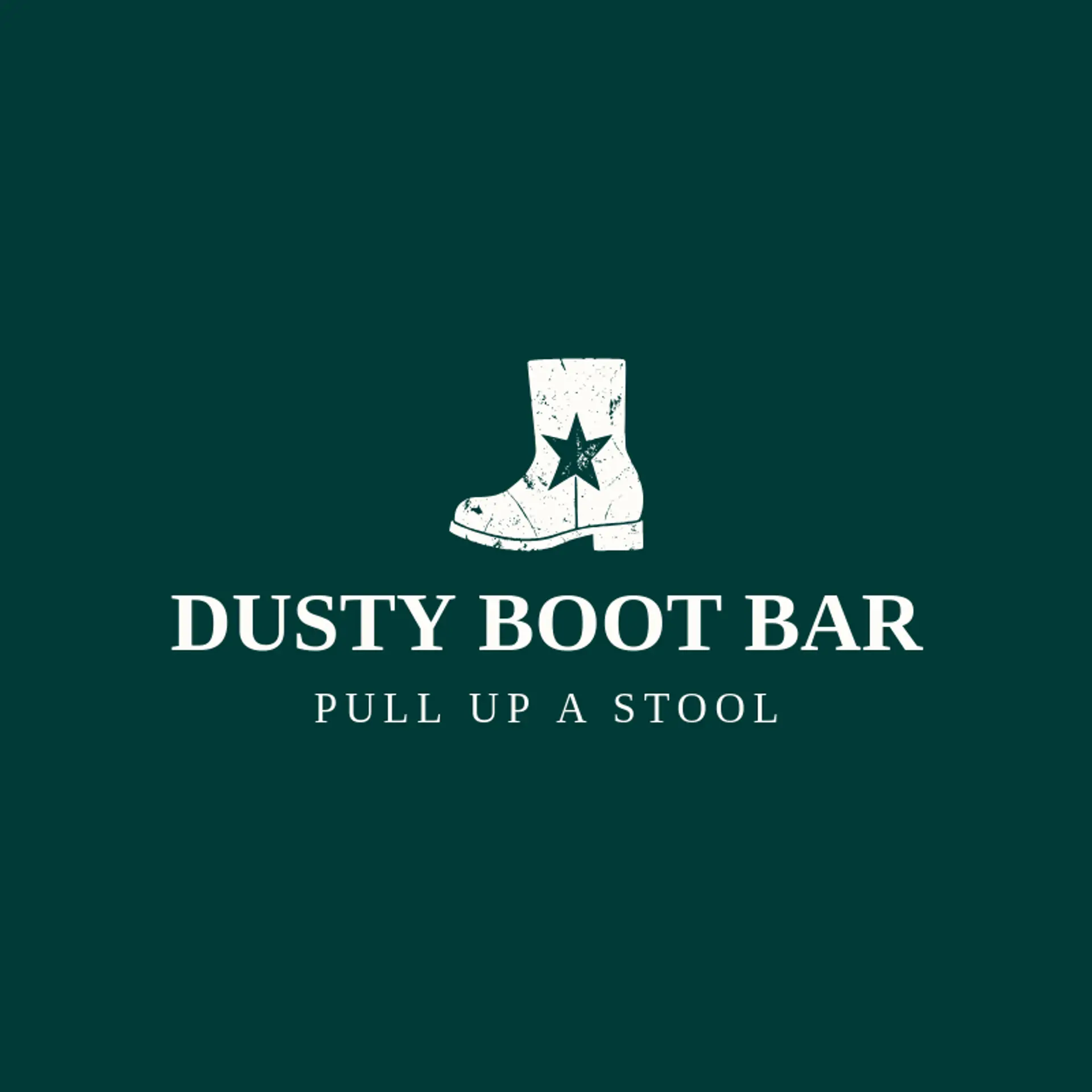 Dusty Boot Bar logo for sheriff