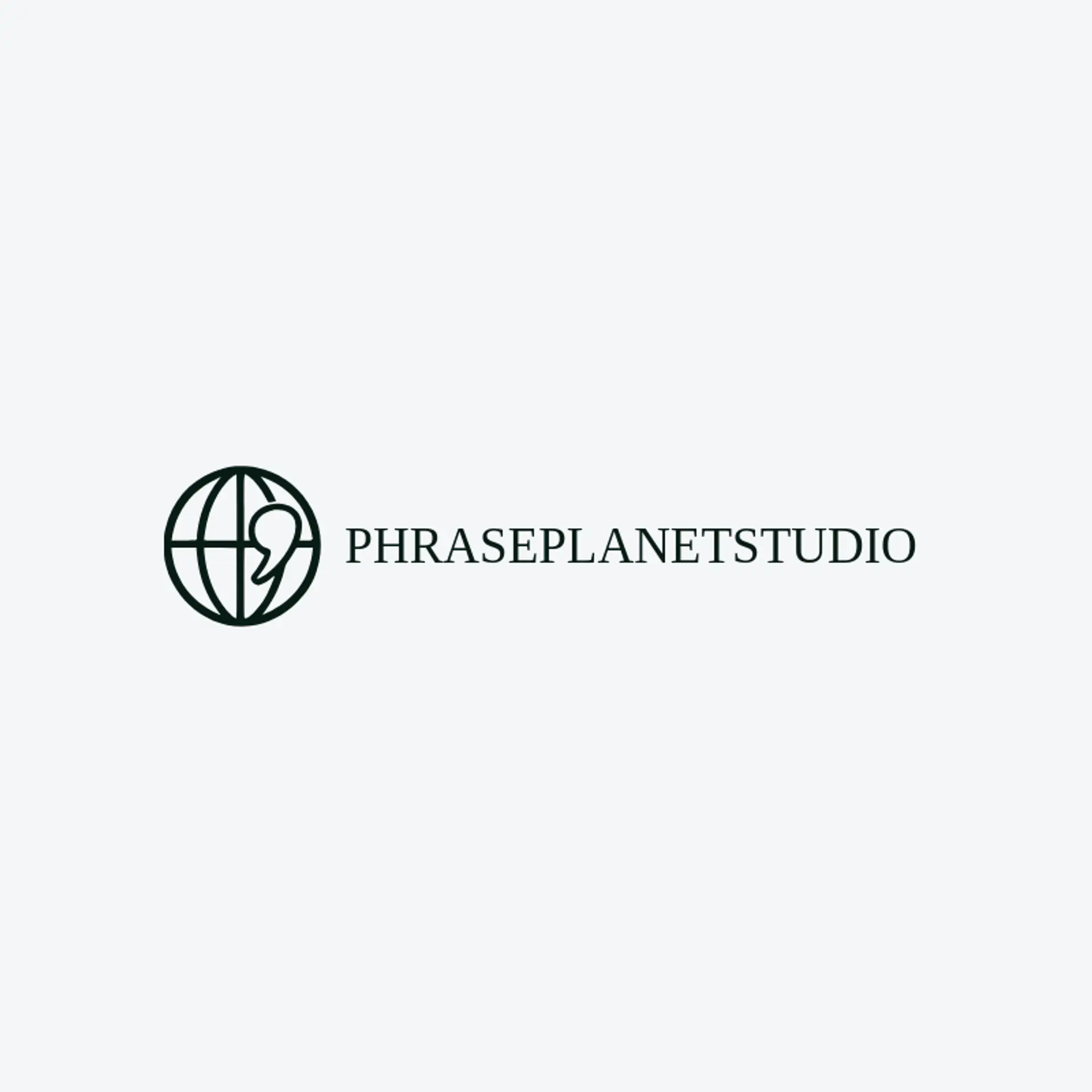 Phrase Planet Studio logo for language