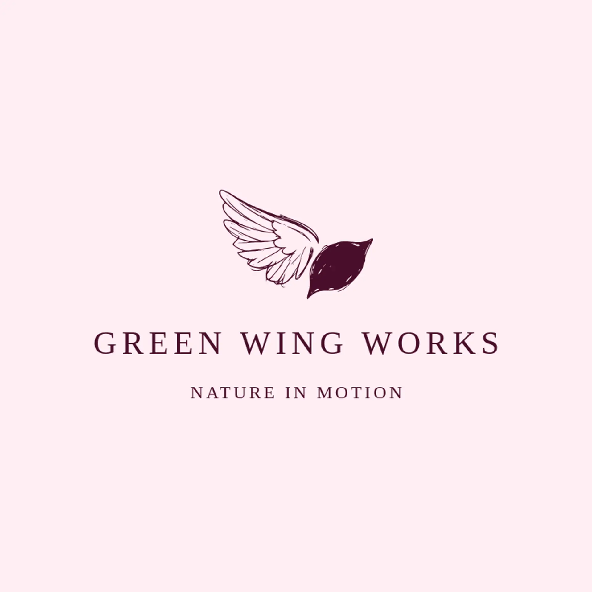 Green Wing Works logo for wing