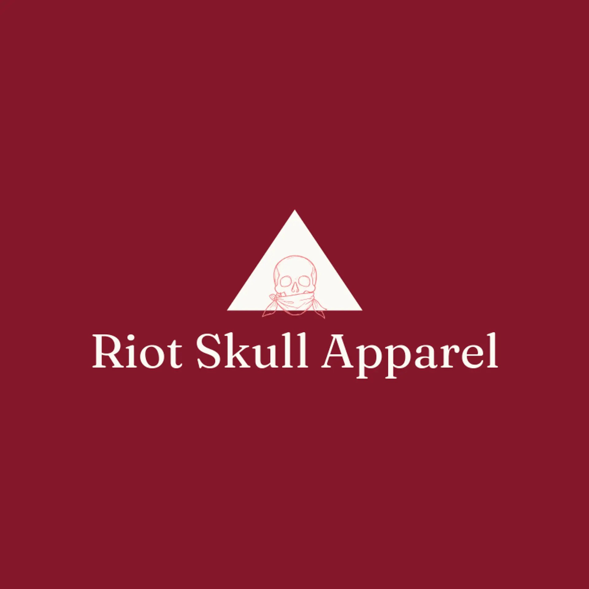 Riot Skull Apparel logo for skull