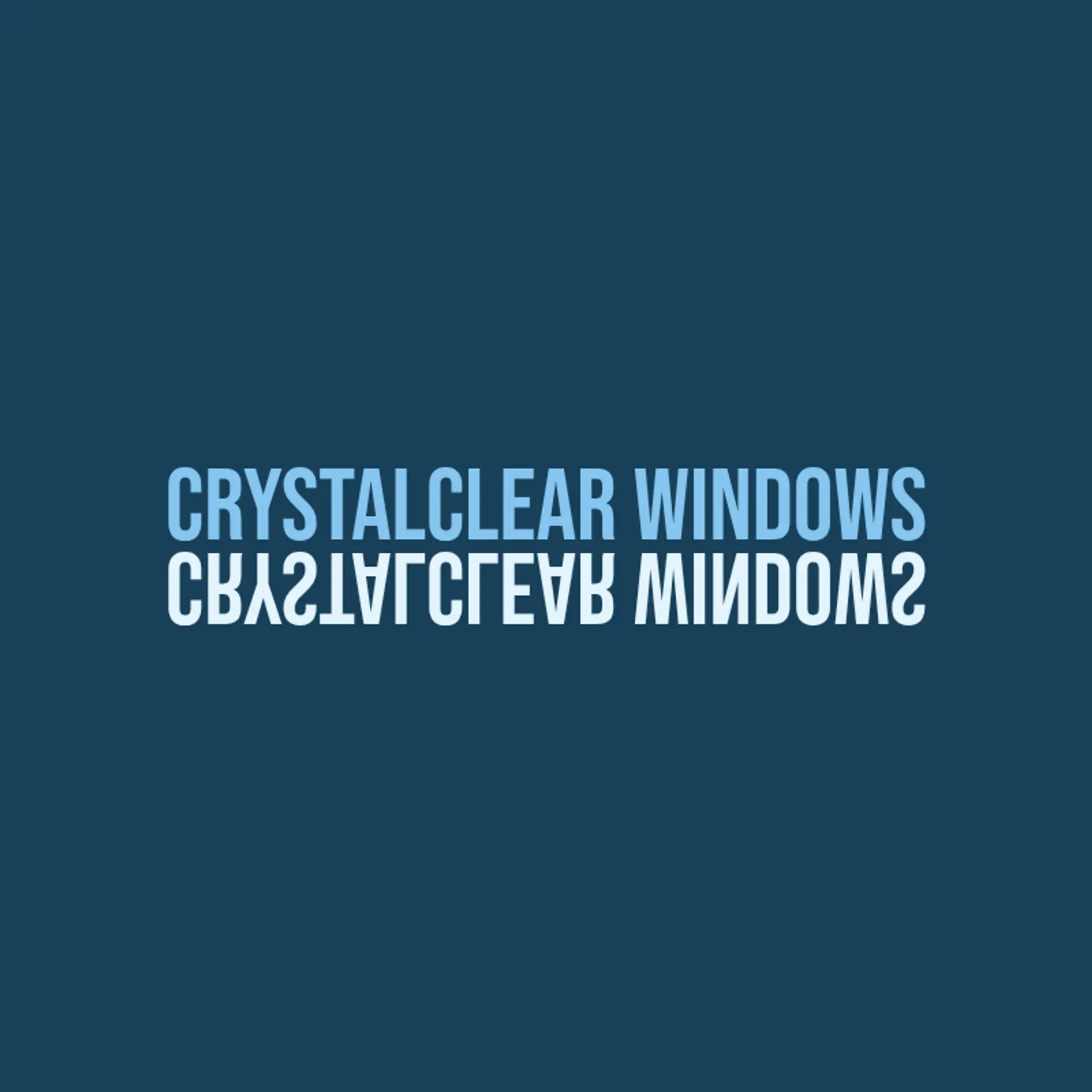 CrystalClear Panes logo for window cleaning
