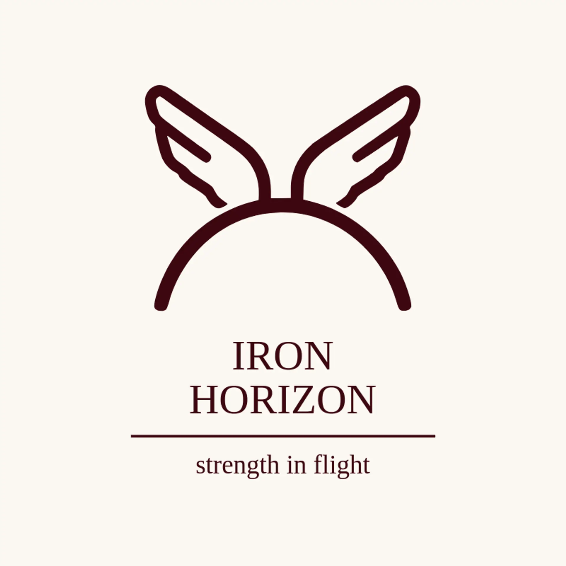 Iron Horizon logo for air force