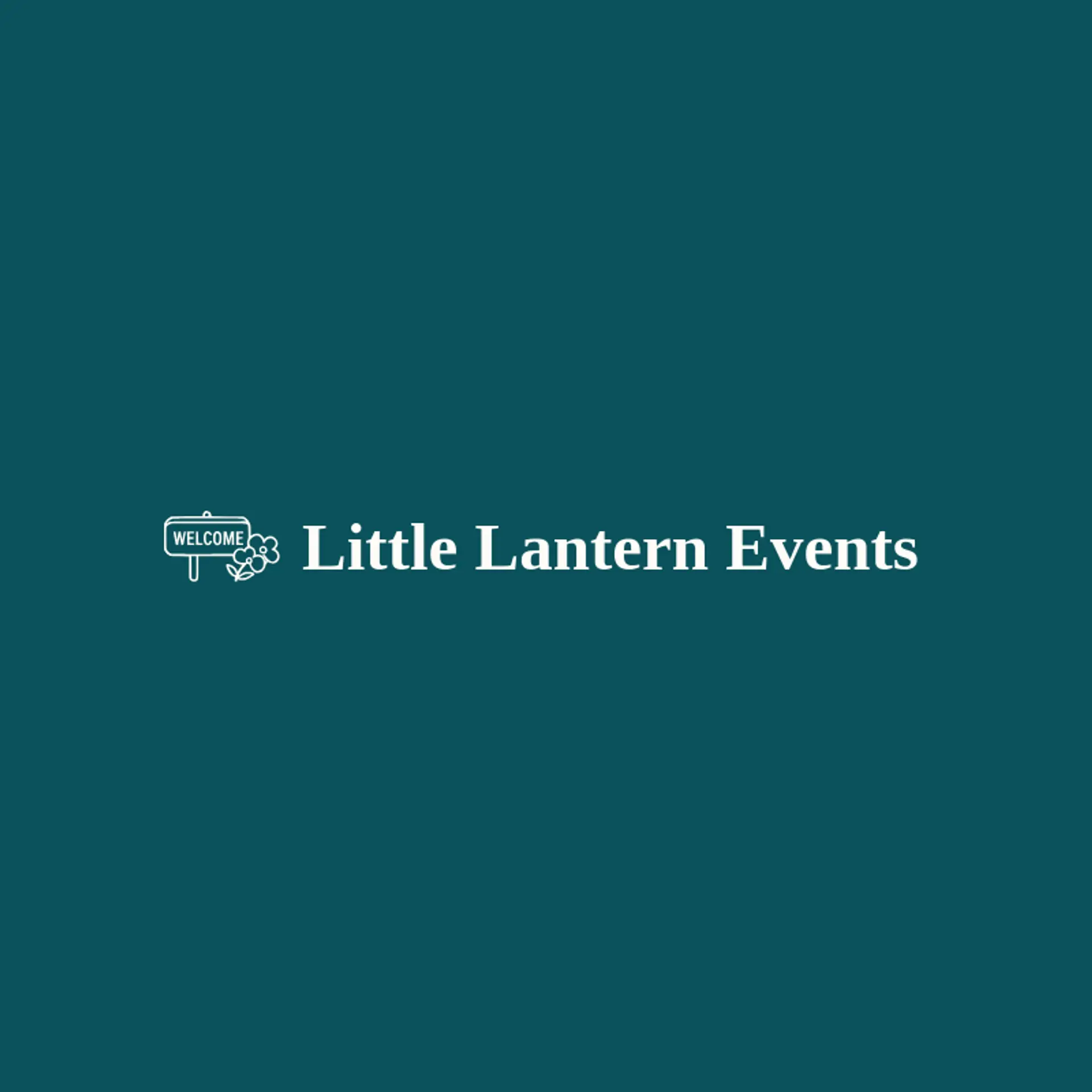 Little Lantern Events logo for party rental