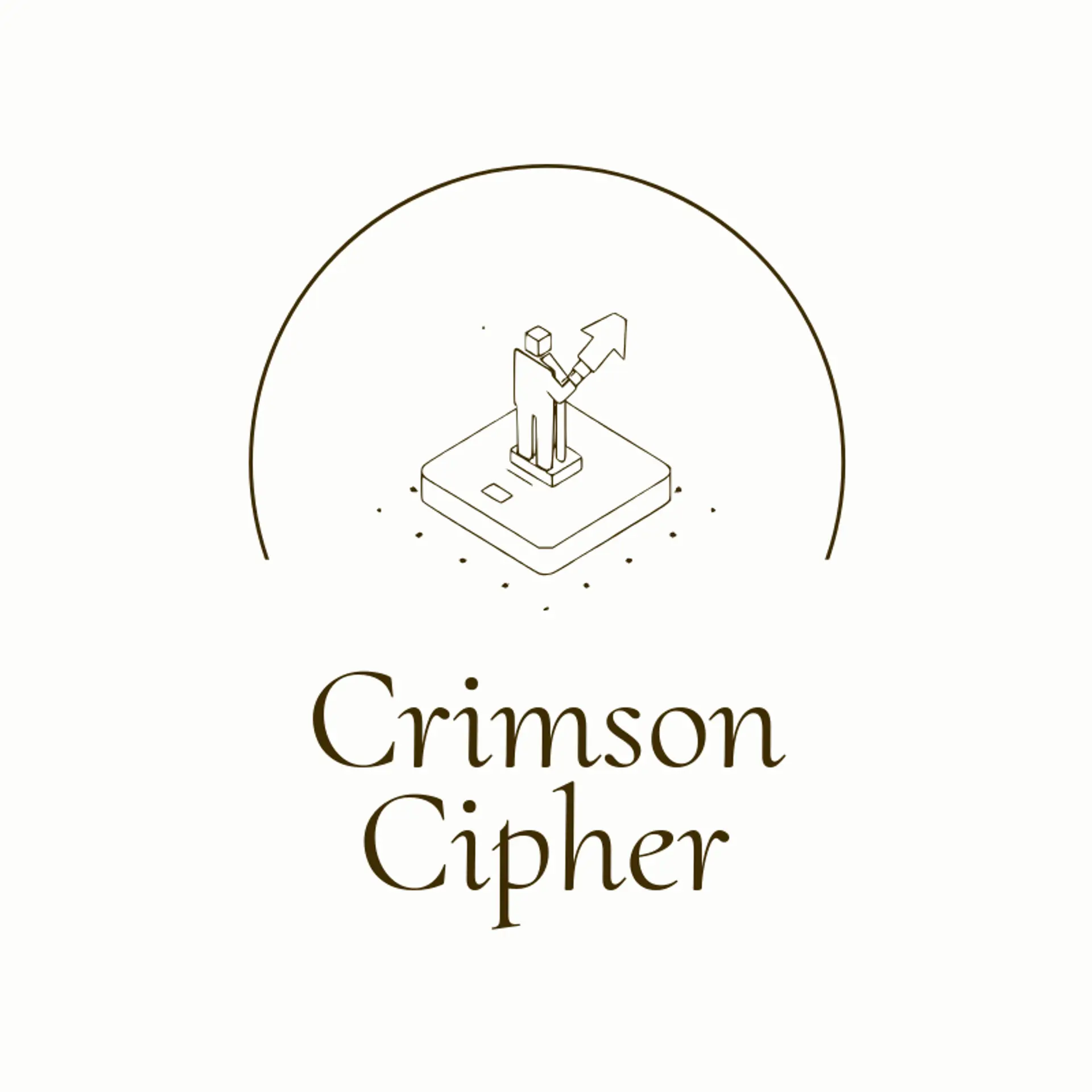 Crimson Cipher logo for hitman