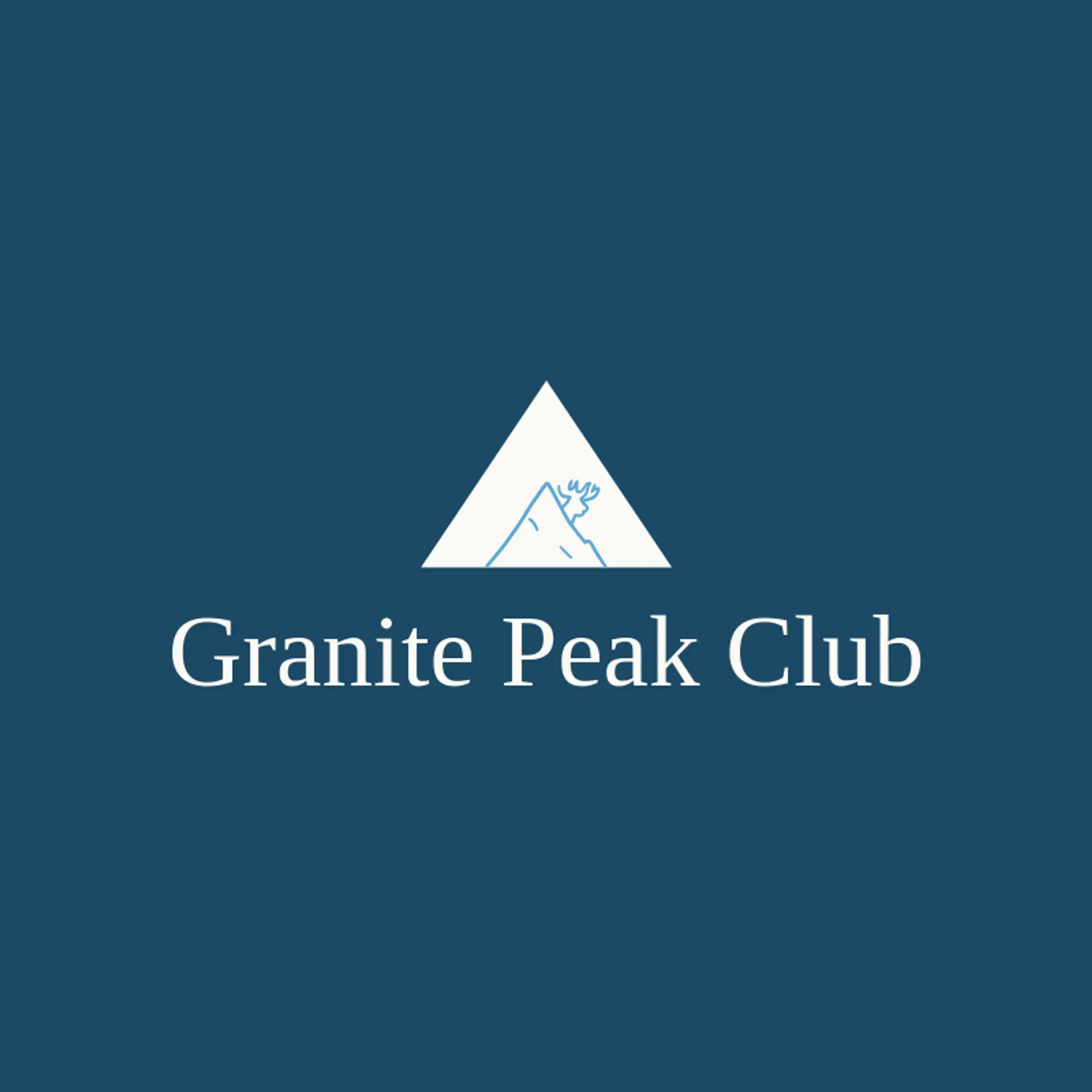 Granite Peak Club logo for moose