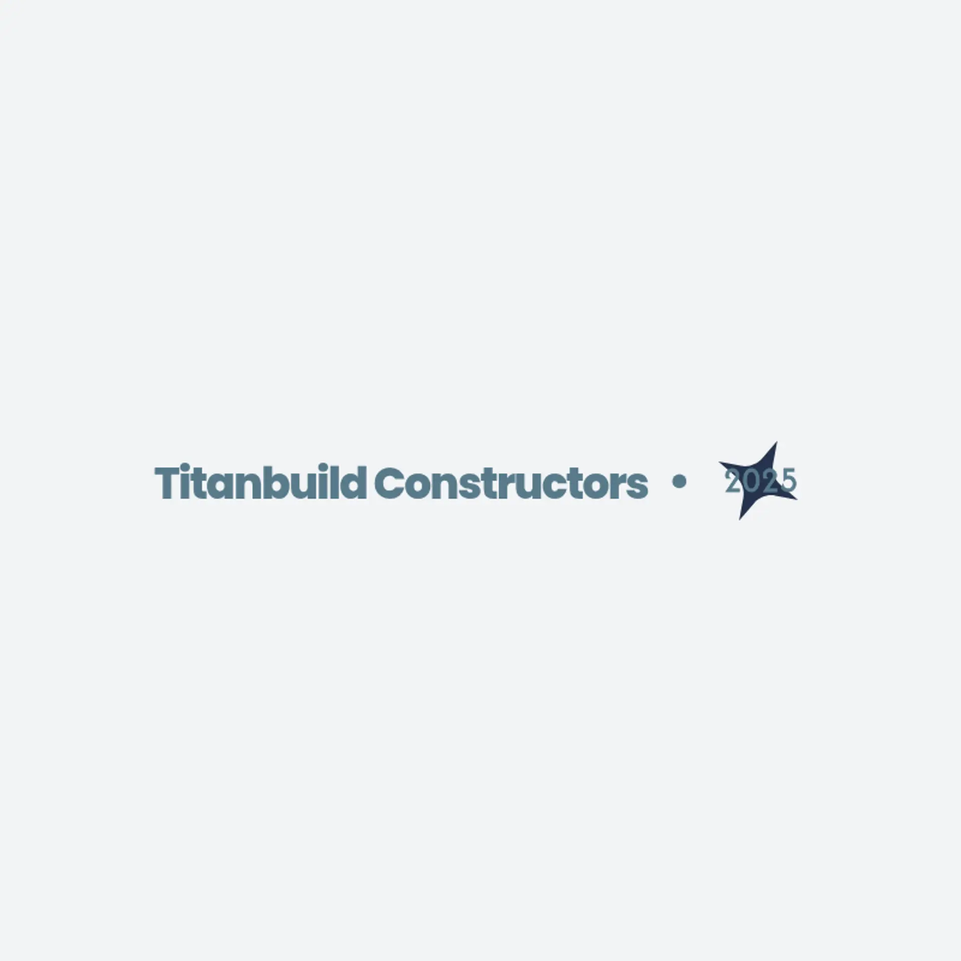 TitanBuild Constructors logo for general construction