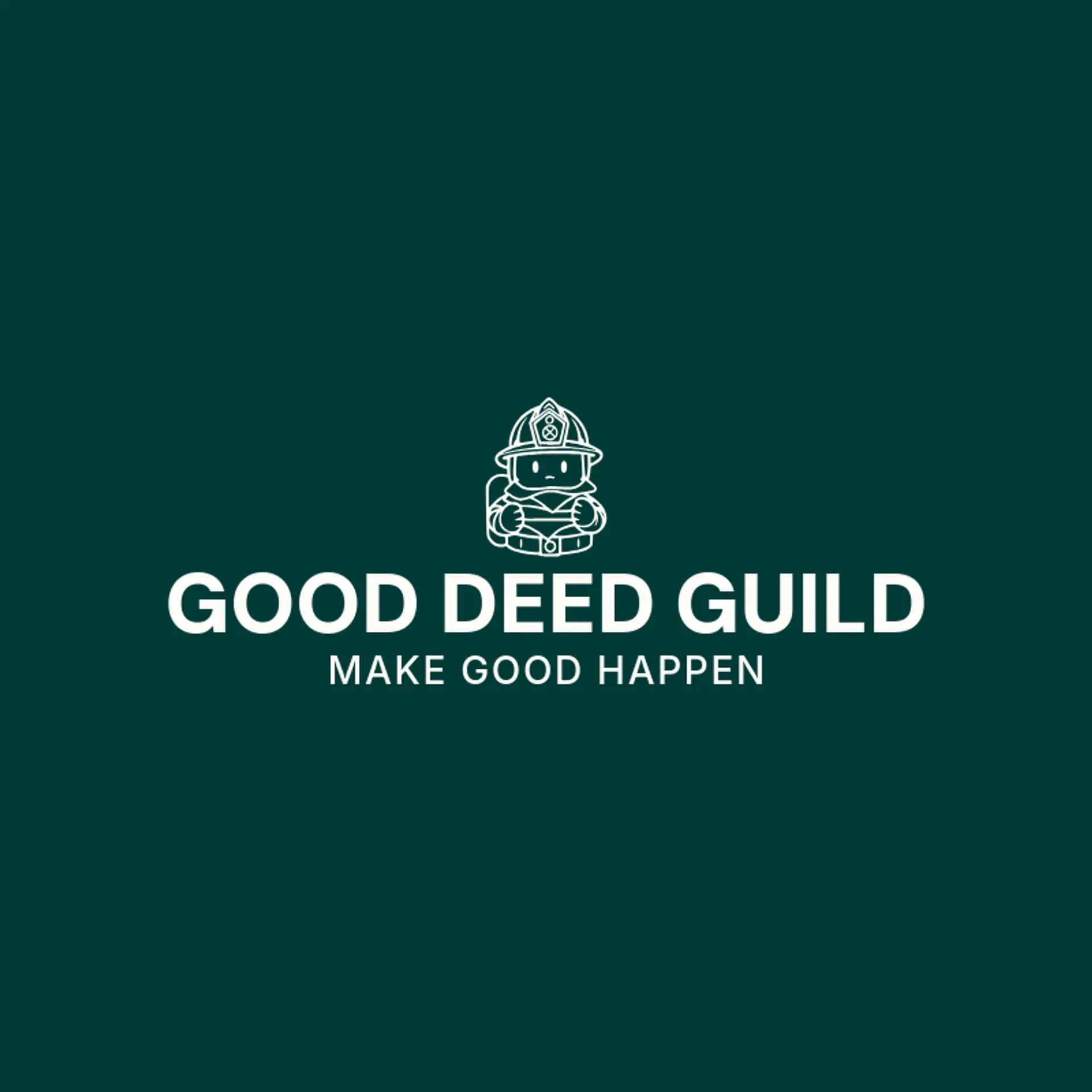Good Deed Guild logo for hero