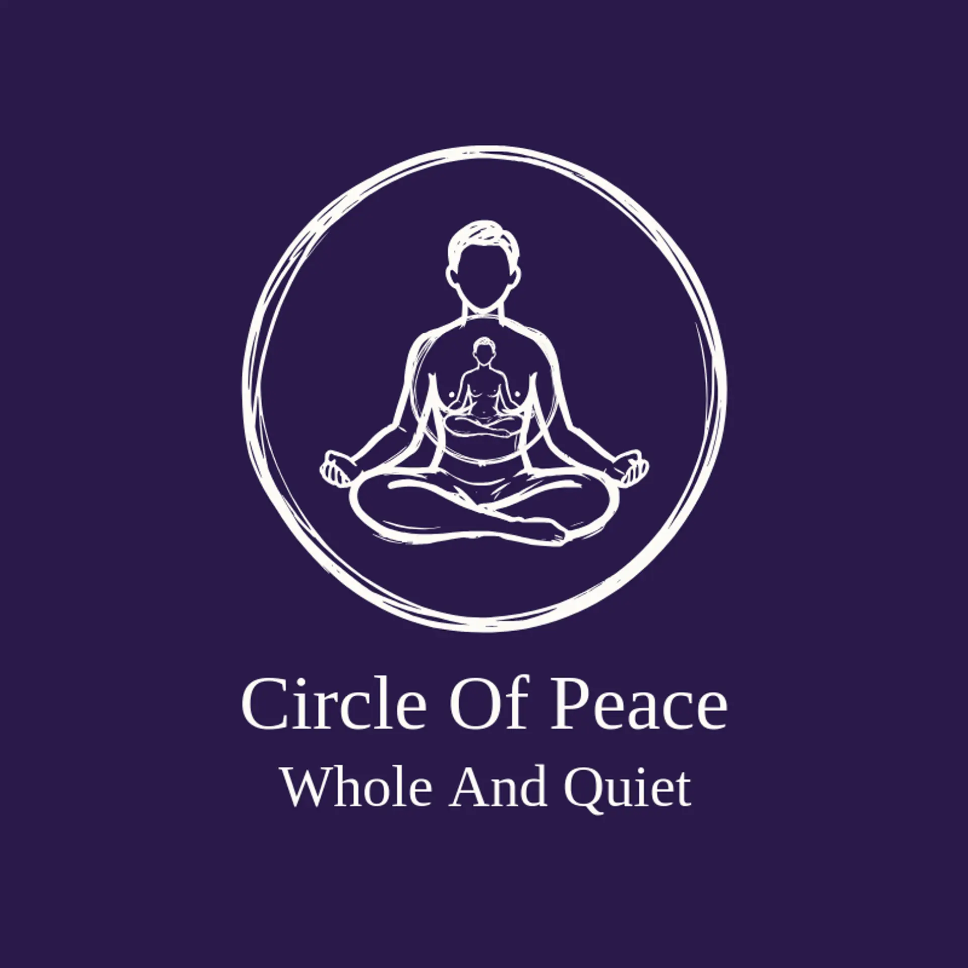 Circle of Peace logo for buddhism