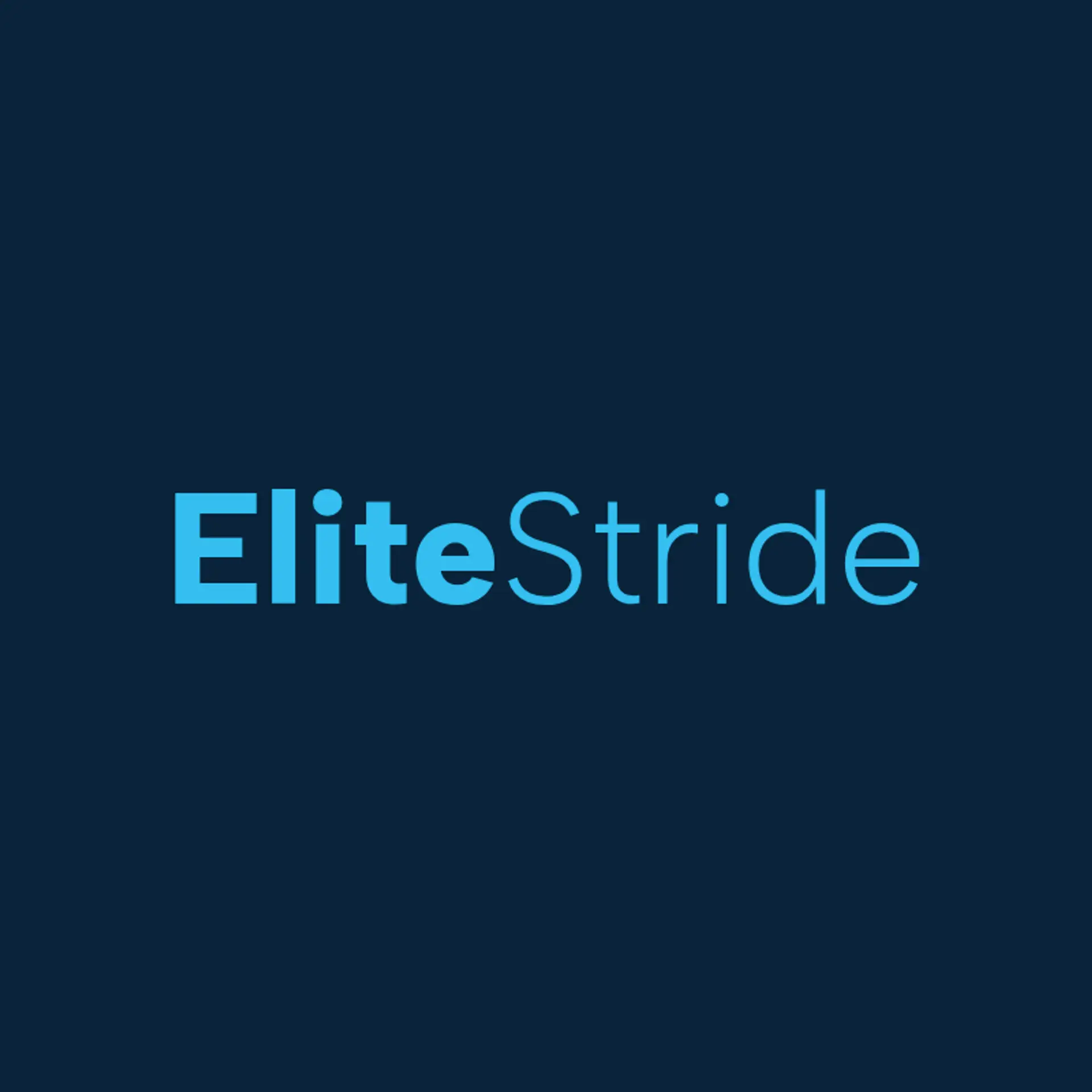 Elite Stride logo for sports