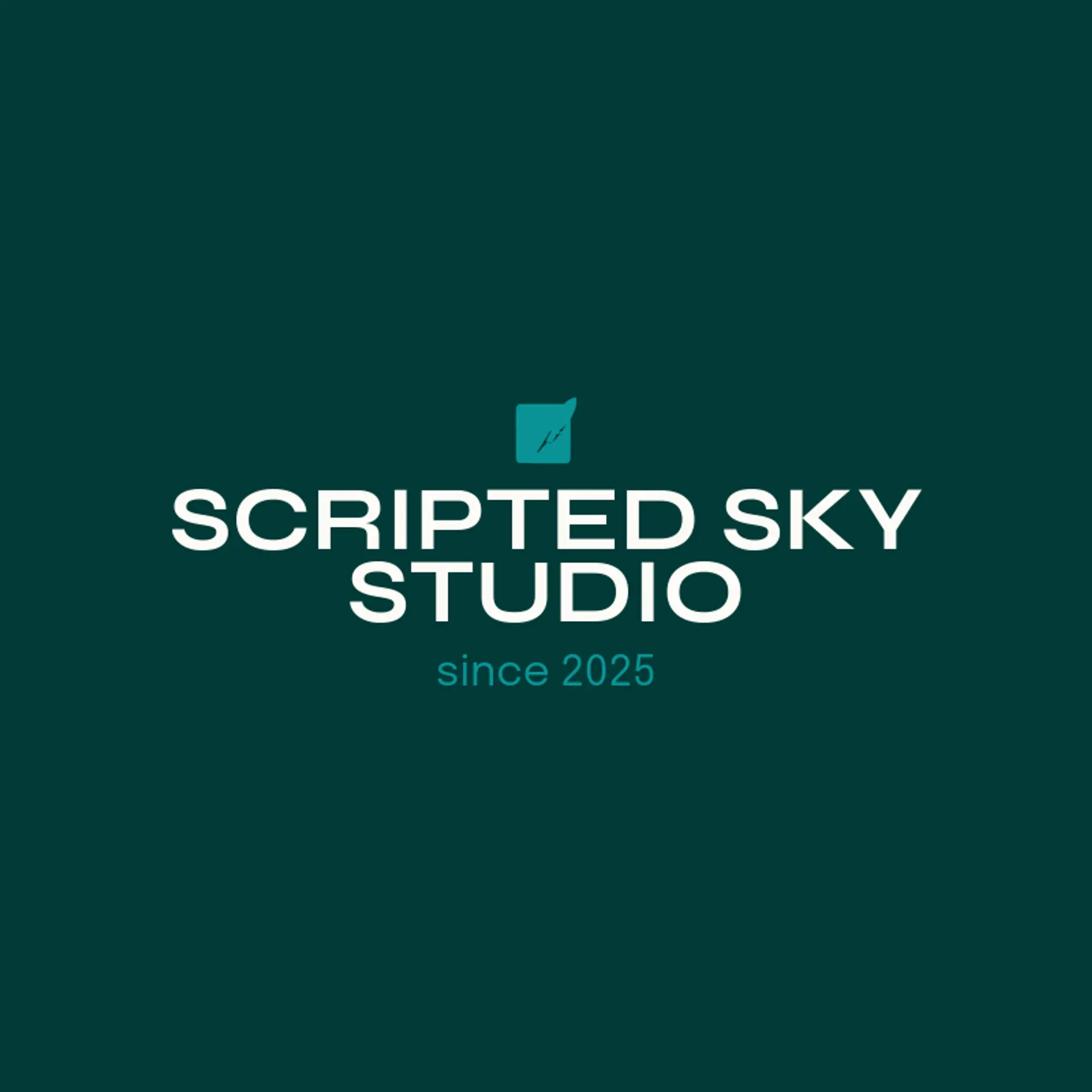 Scripted Sky Studio logo for drama