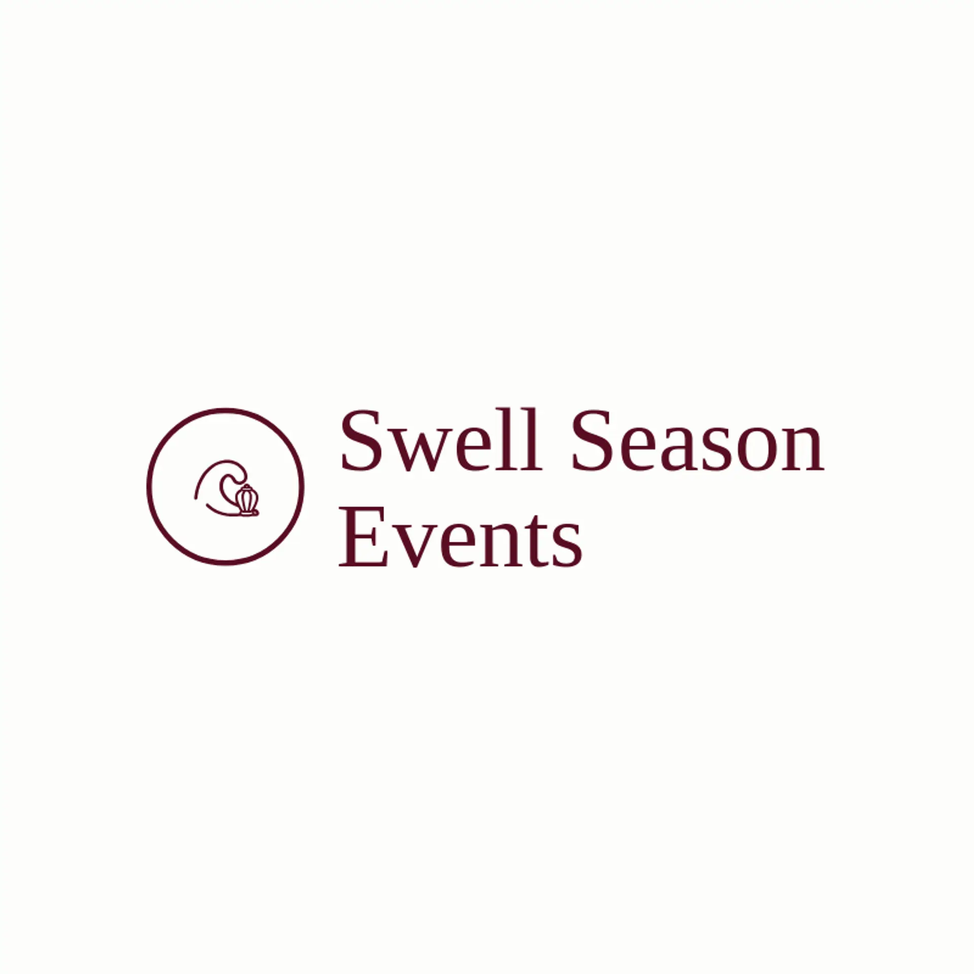 Swell Season Events logo for tsunami