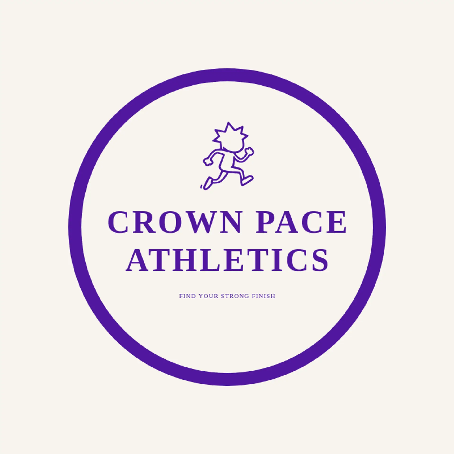 Crown Pace Athletics logo for olympic