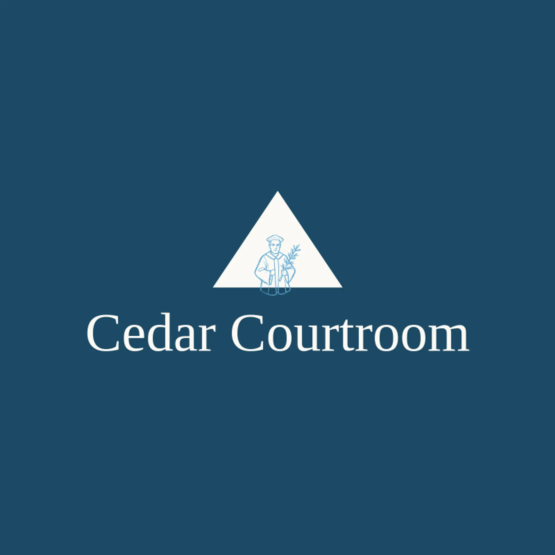 Cedar Courtroom logo for judge