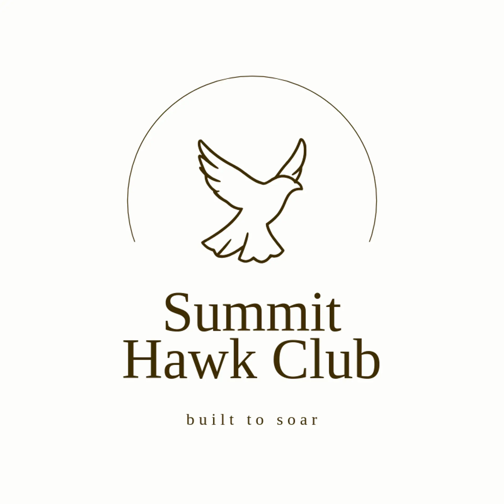 Summit Hawk Club logo for wings