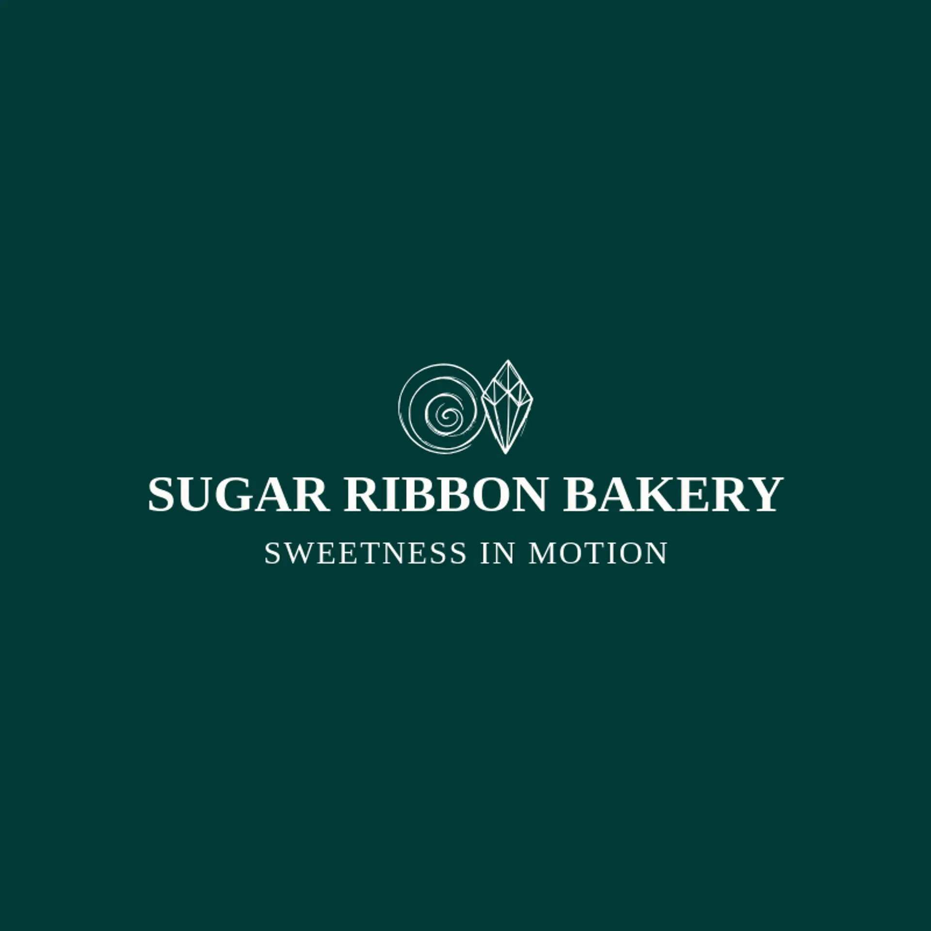 Sugar Ribbon Bakery logo for swirl