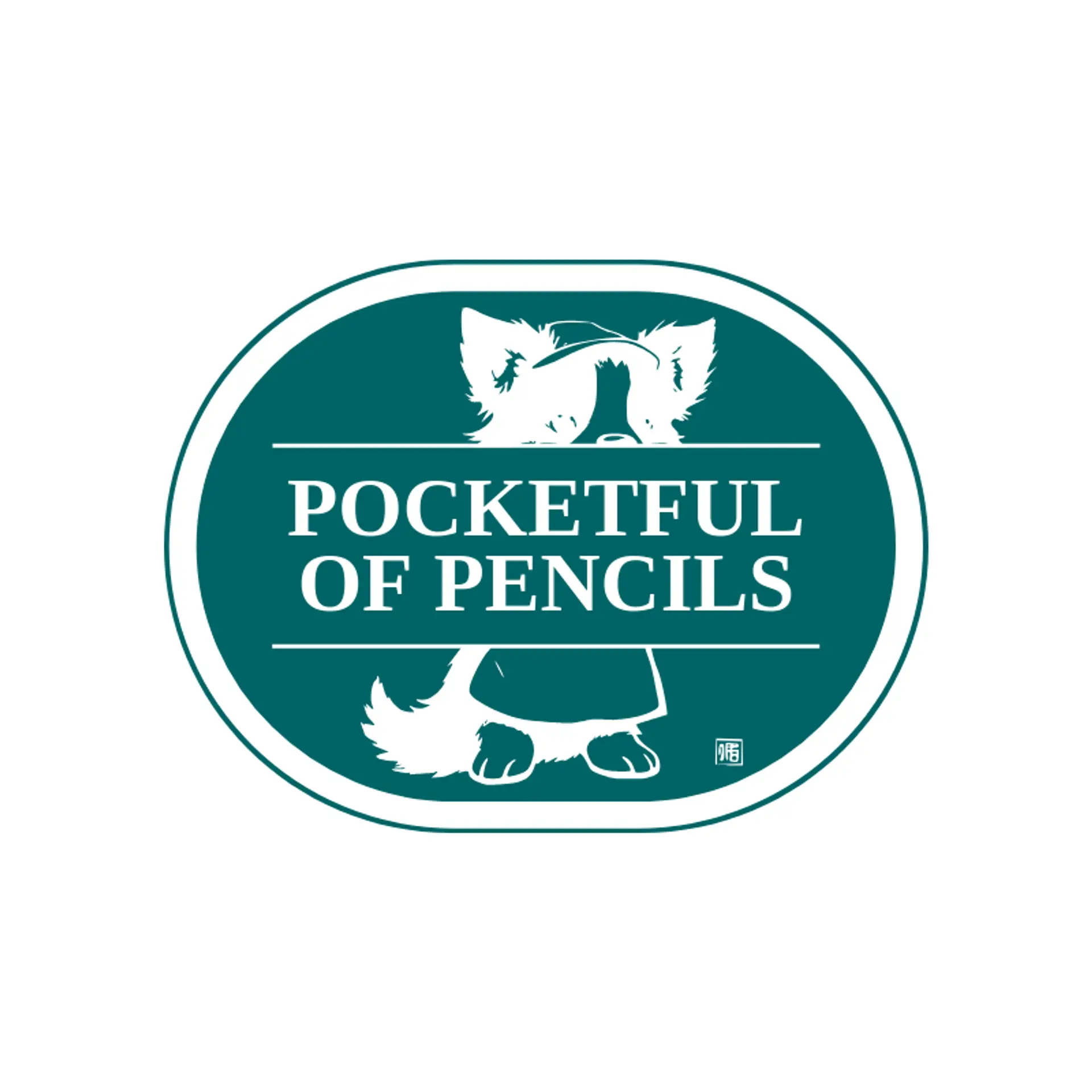 Pocketful of Pencils logo for illustrator