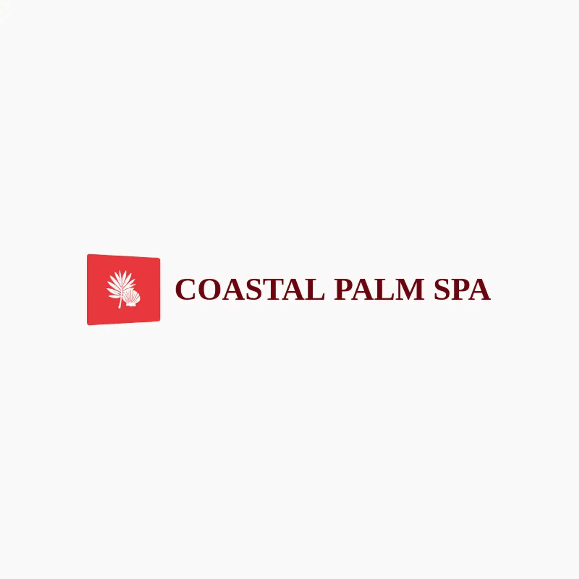 Coastal Palm Spa logo for massage