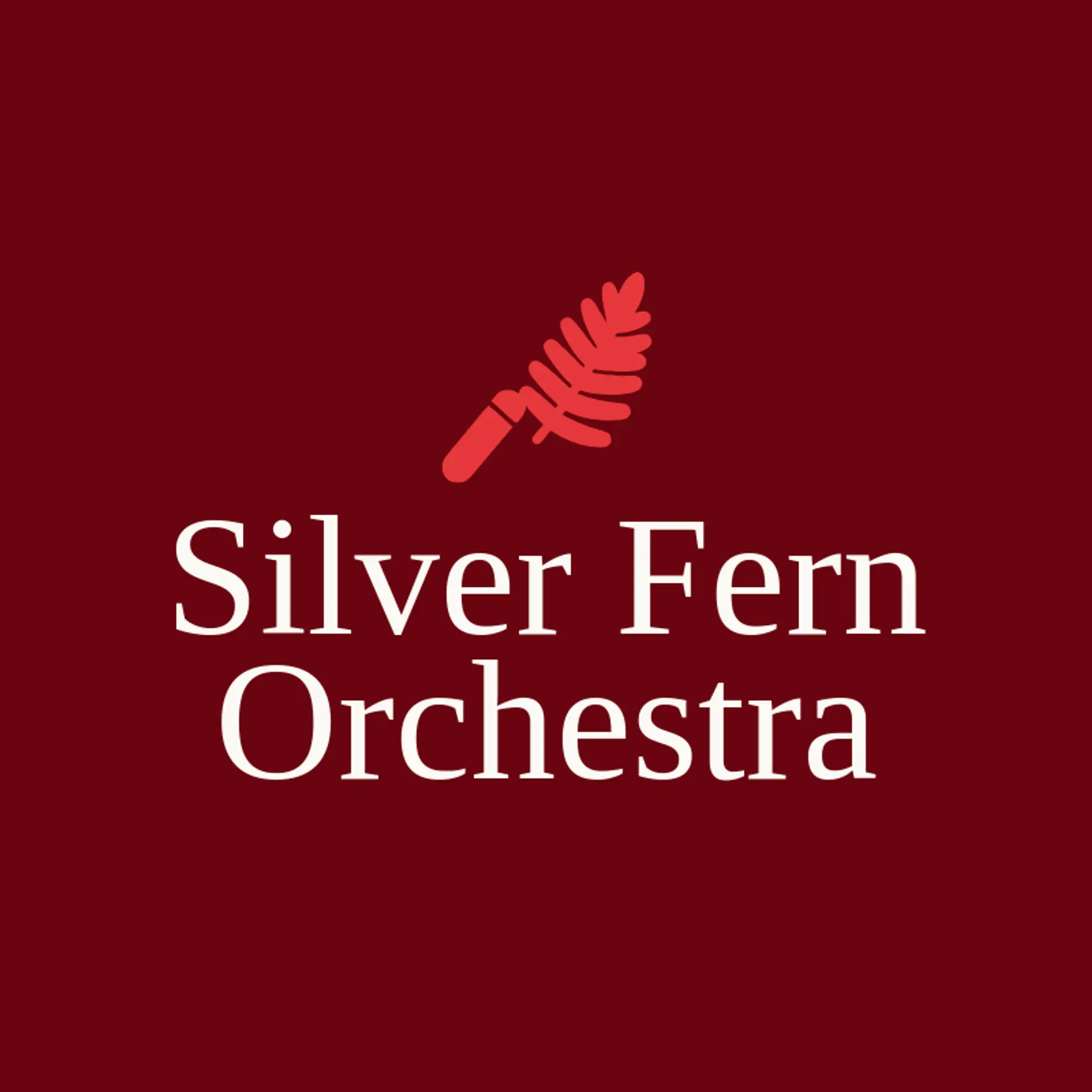 Silver Fern Orchestra logo for symphony