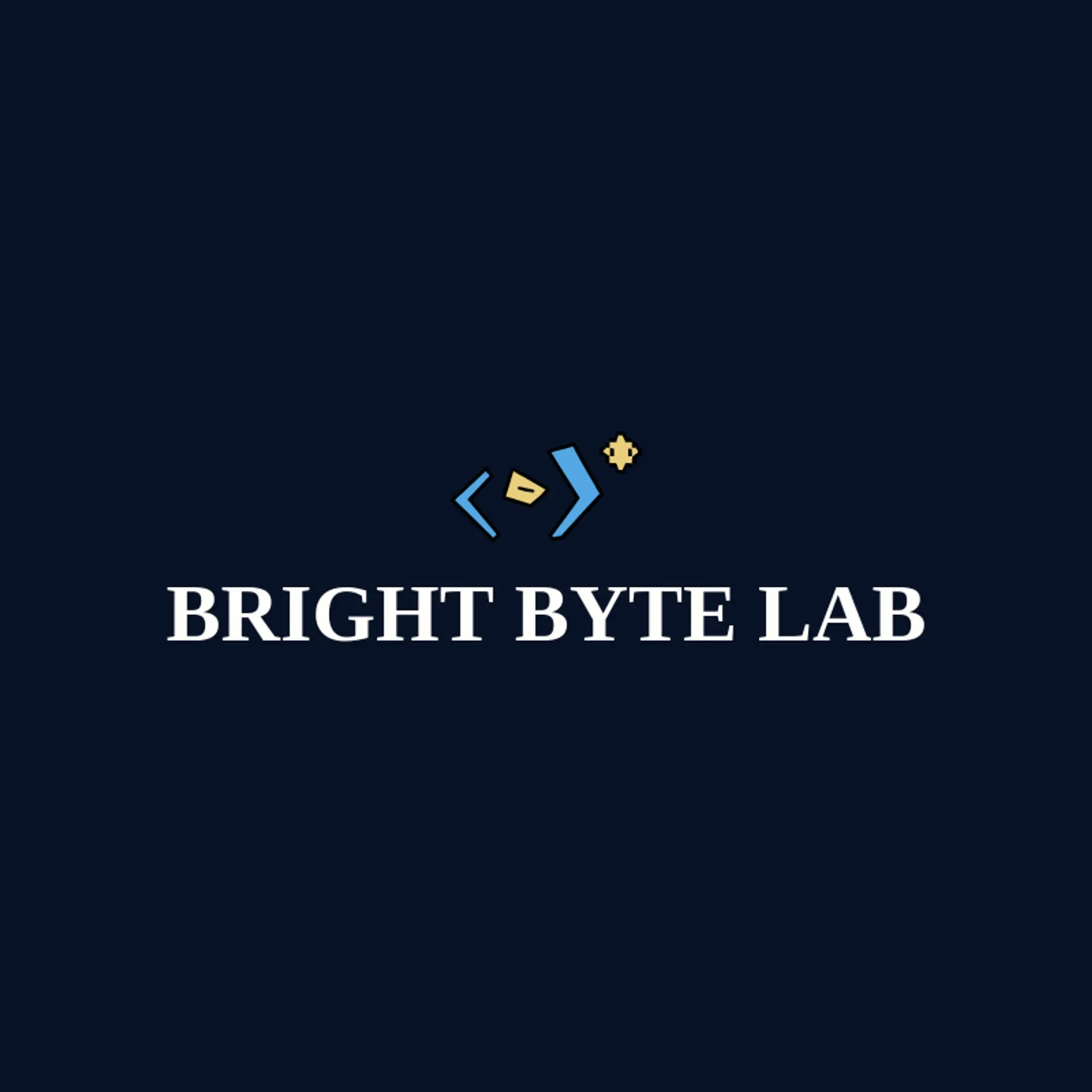 Bright Byte Lab logo for coding