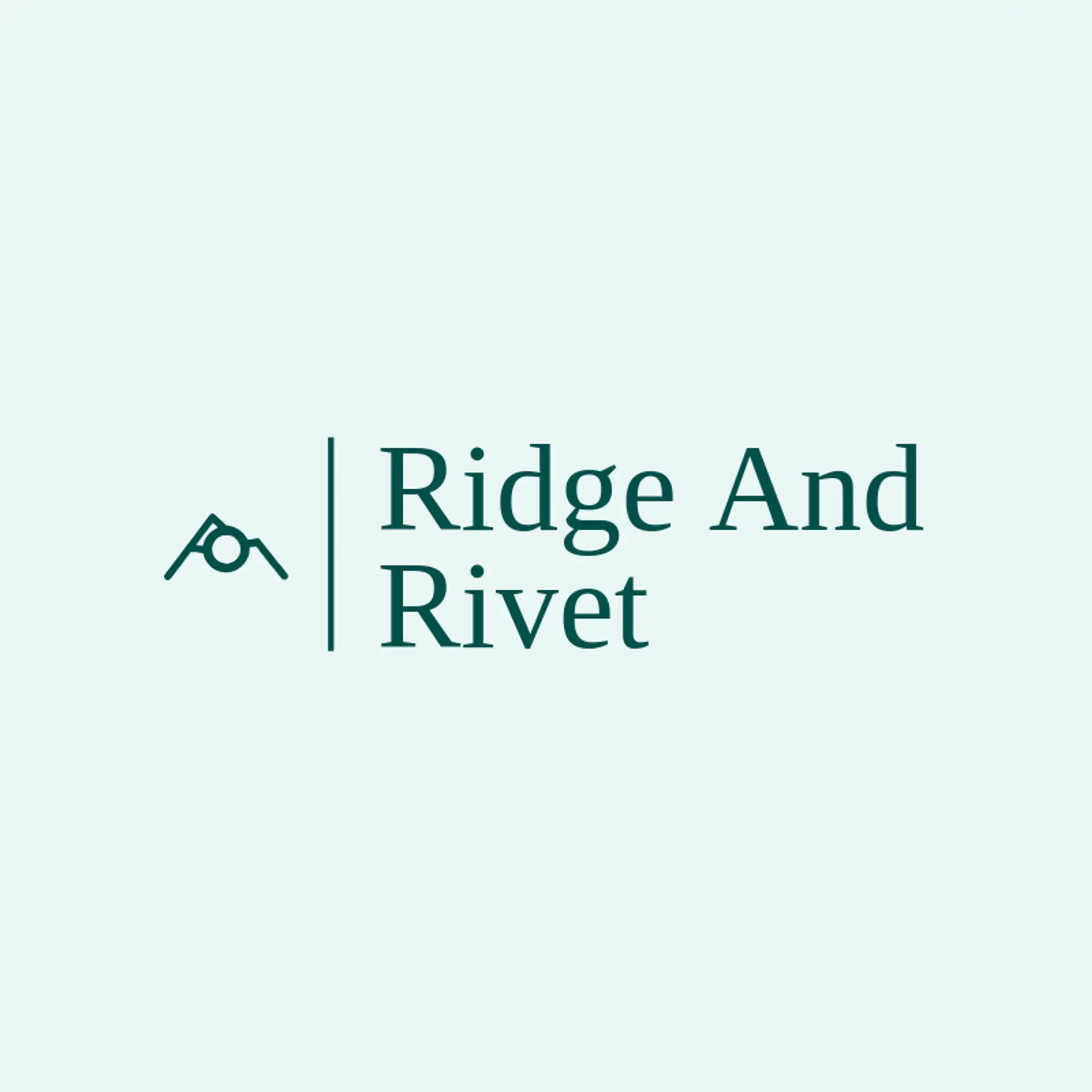 Ridge And Rivet logo for denim