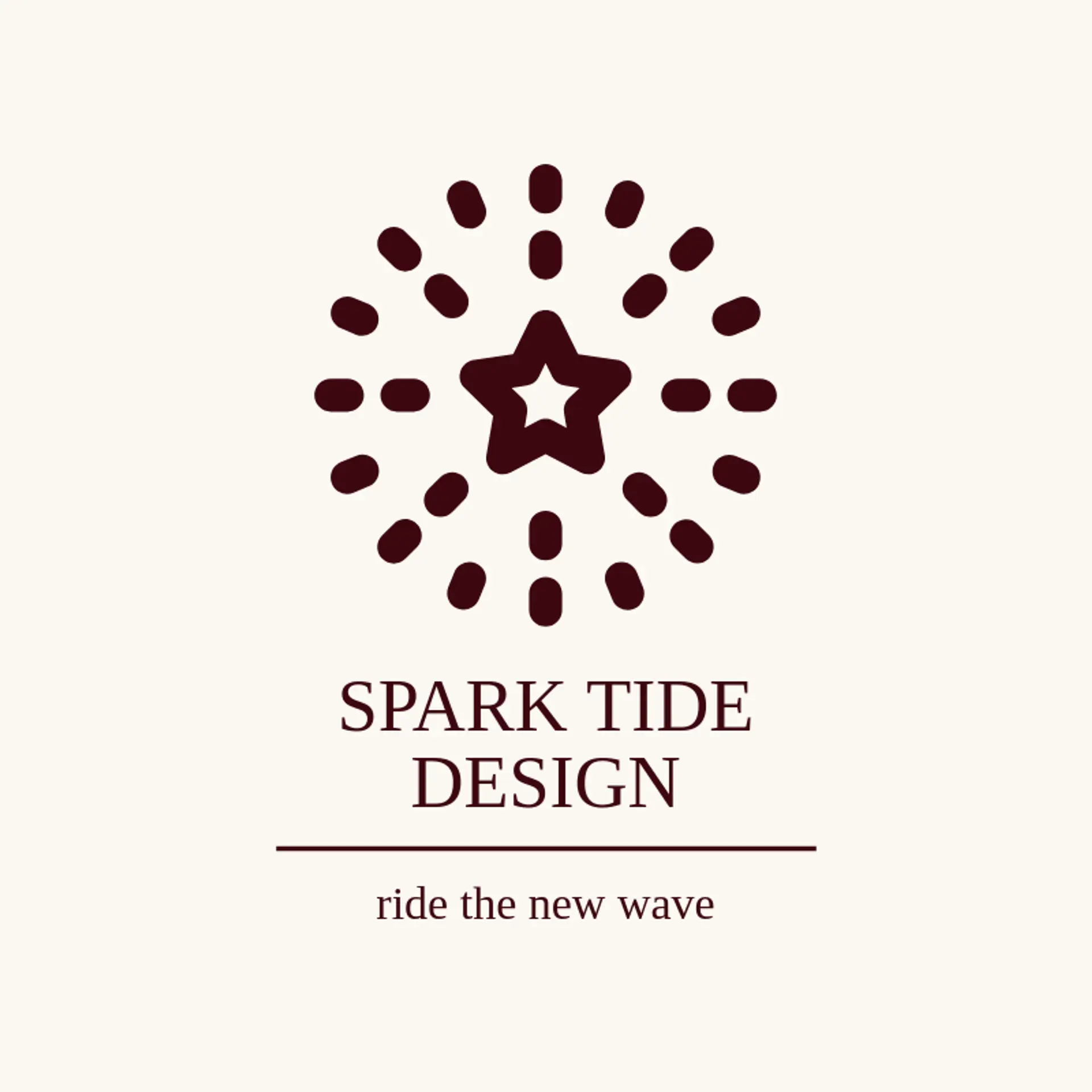 Spark Tide Design logo for spark
