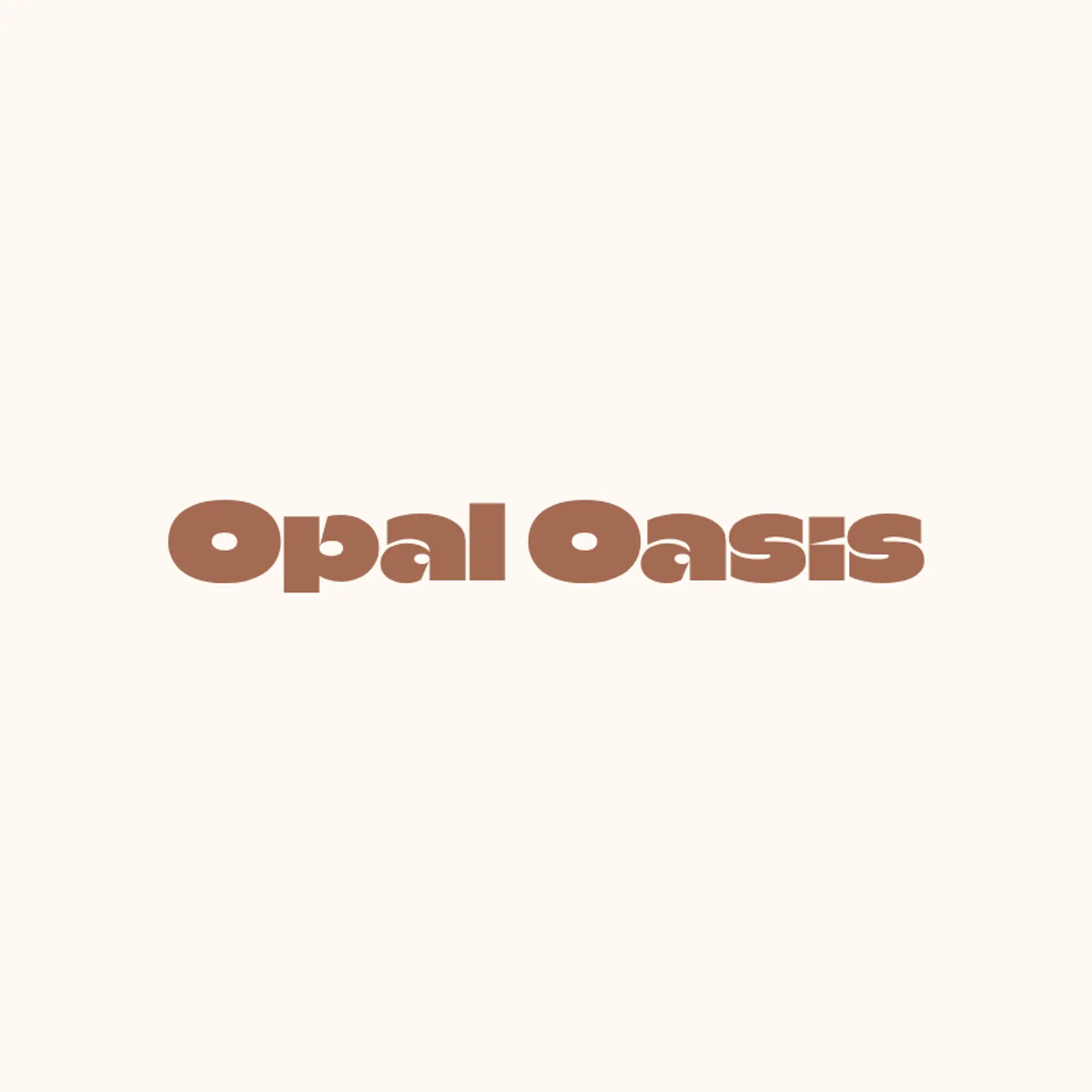 Opal Oasis logo for beauty spa
