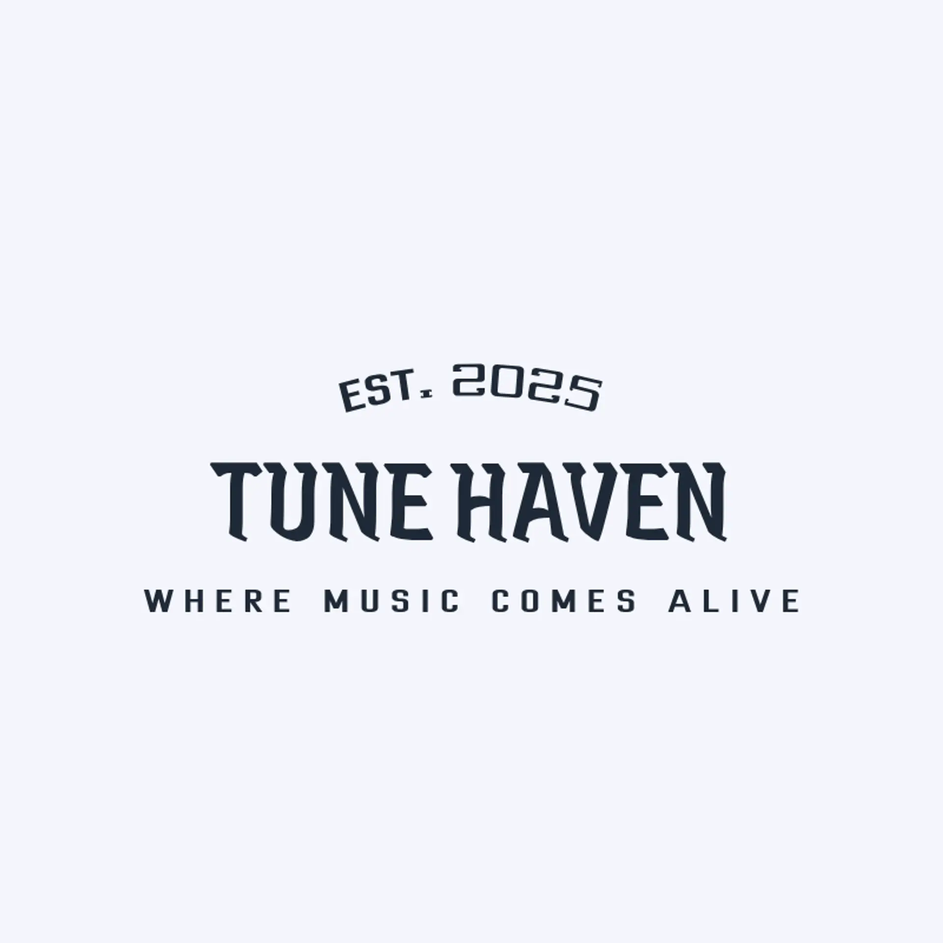 TuneTown logo for music store